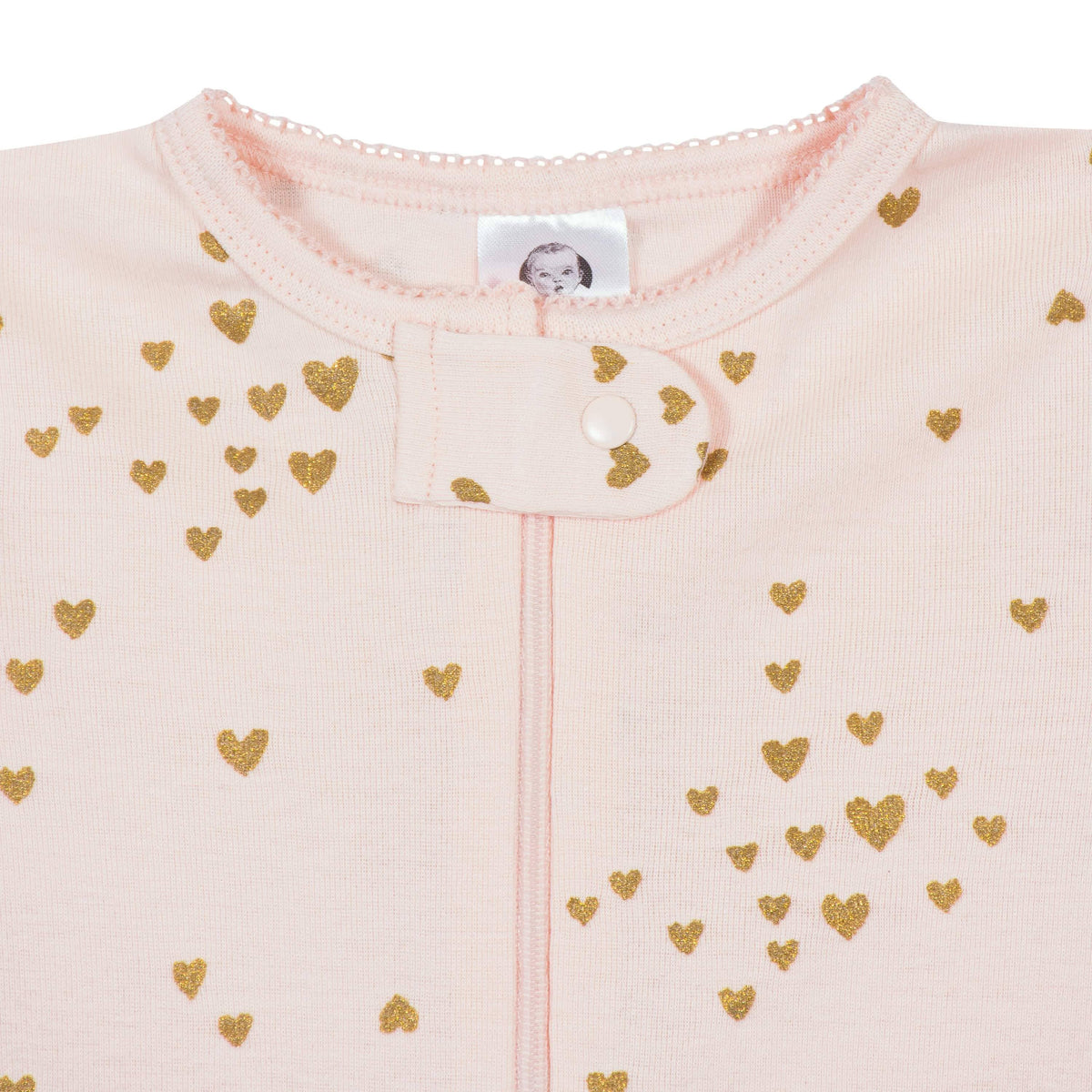 2-Pack Baby & Toddler Girls Love Snug Fit Footed Cotton Pajamas-Gerber Childrenswear