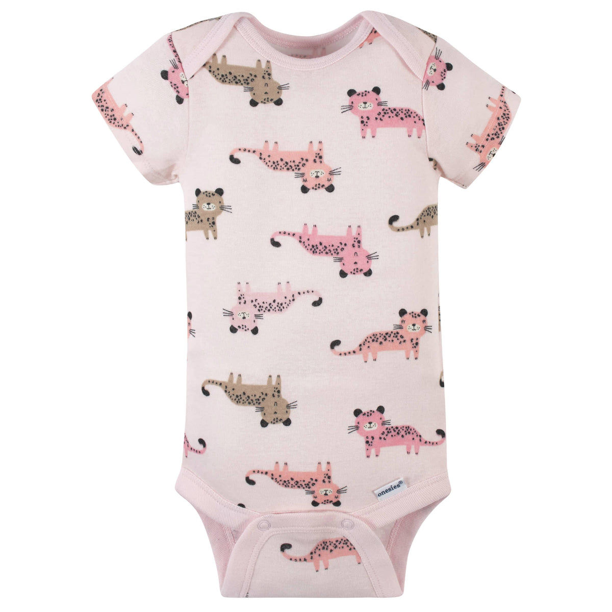 6-Piece Baby Girls Leopard Onesies® Bodysuit and Sleep 'N Play Set-Gerber Childrenswear