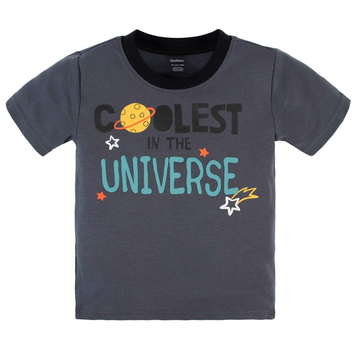 4-Piece Infant & Toddler Boys Blast Off Tees, Shorts & Pants Set-Gerber Childrenswear