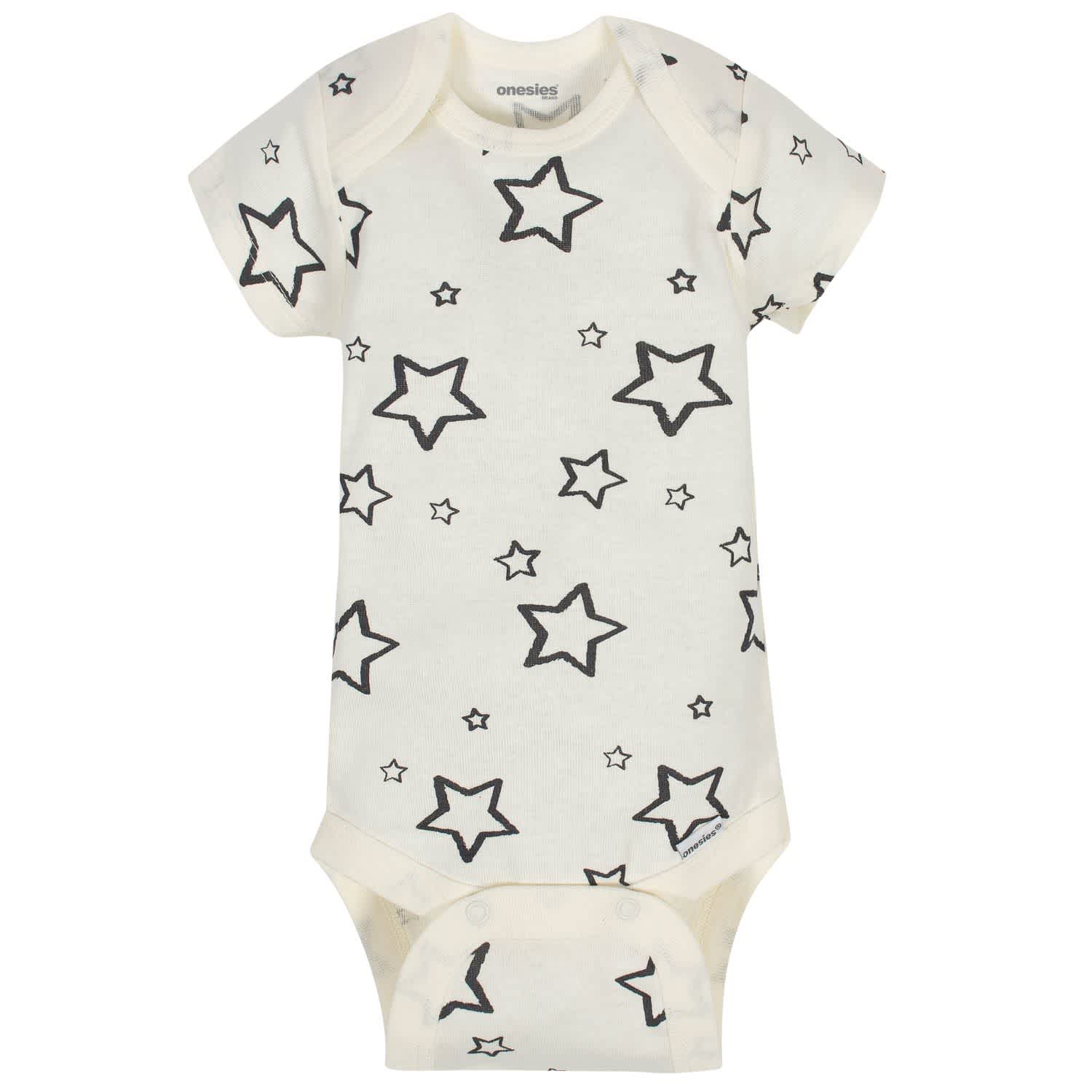 8-Pack Baby Neutral Words Onesies® Brand Bodysuits-Gerber Childrenswear