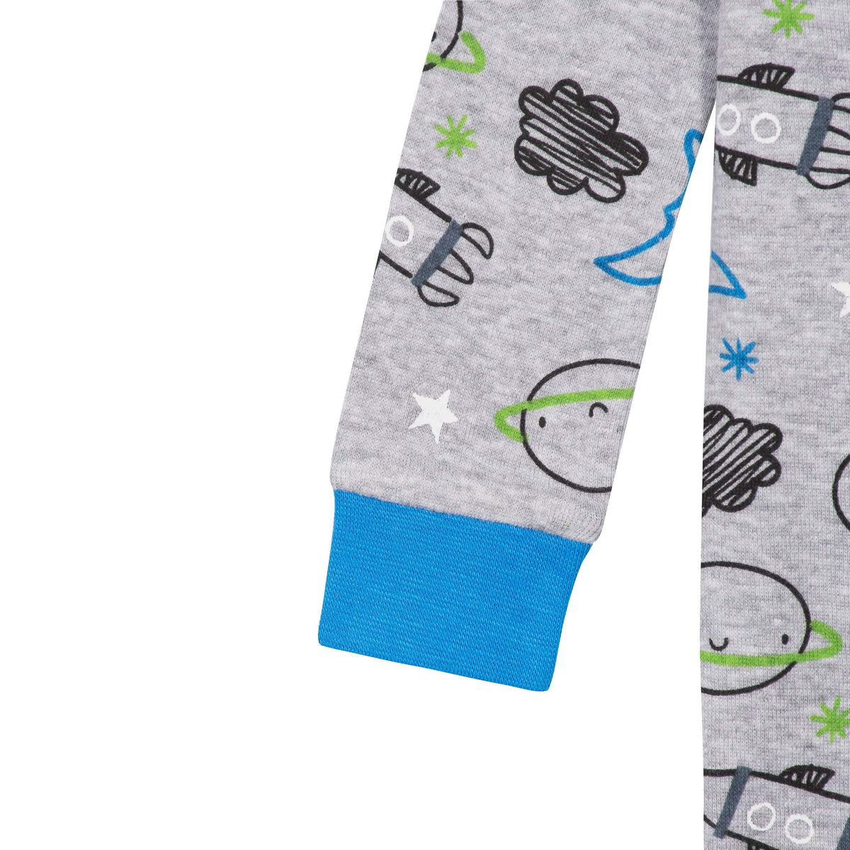 2-Pack Baby & Toddler Boys Space Snug Fit Footed Cotton Pajamas-Gerber Childrenswear