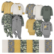 18-Piece Baby Boys Tiger Sleep 'N Play, Onesies® Bodysuit, and Burpcloth Set-Gerber Childrenswear