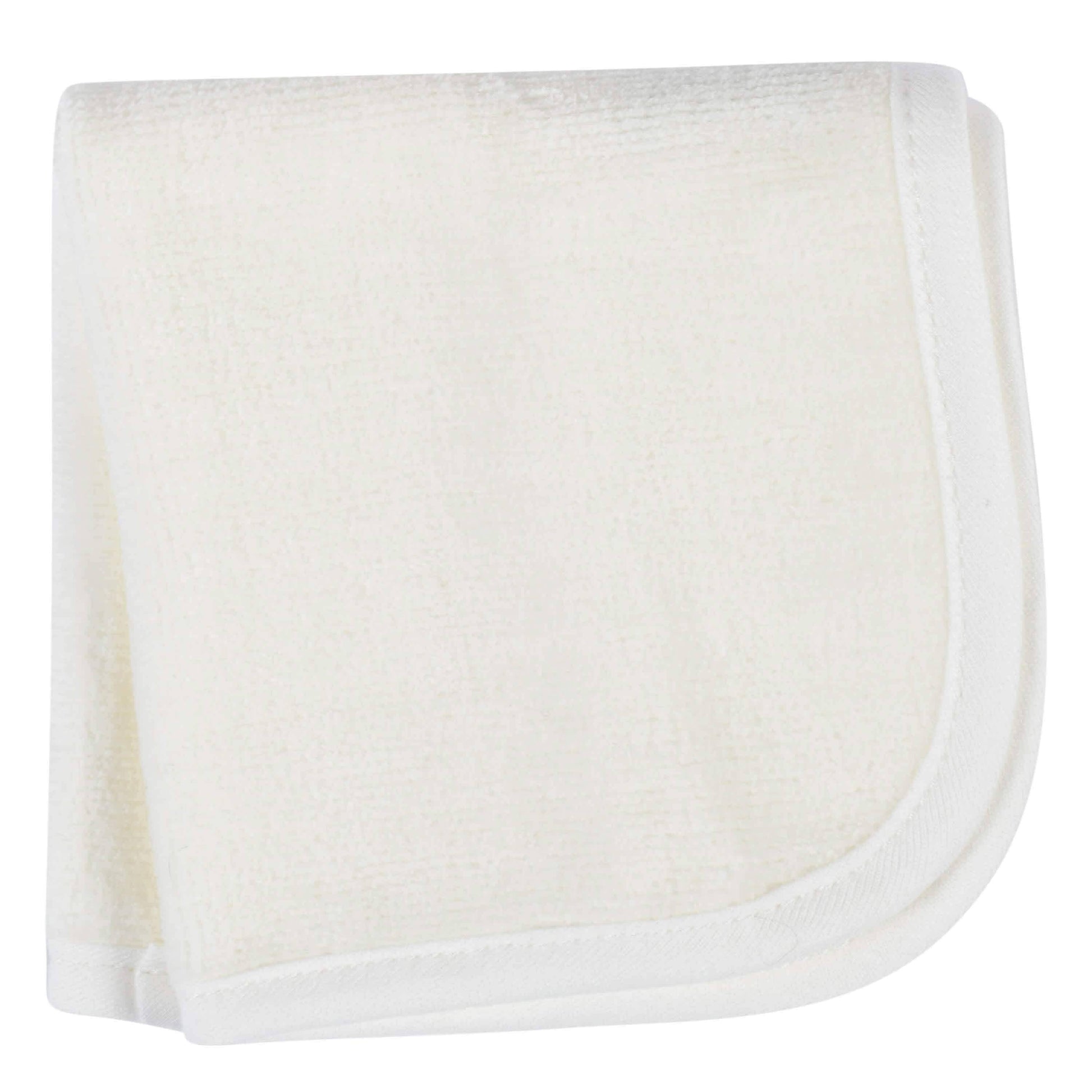 Embroidered 4-Piece Girls Striped Pink Hooded Towel & Washcloths Set-Gerber Childrenswear
