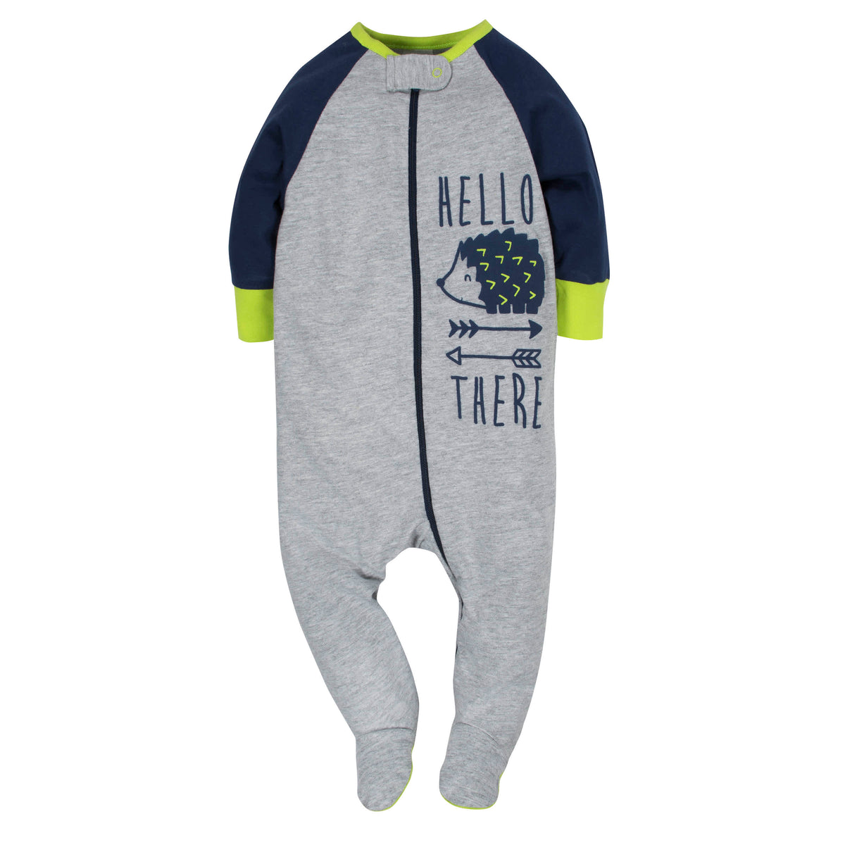 4-Pack Tiger & Hedgehog Baby Boys Sleep 'n Plays-Gerber Childrenswear