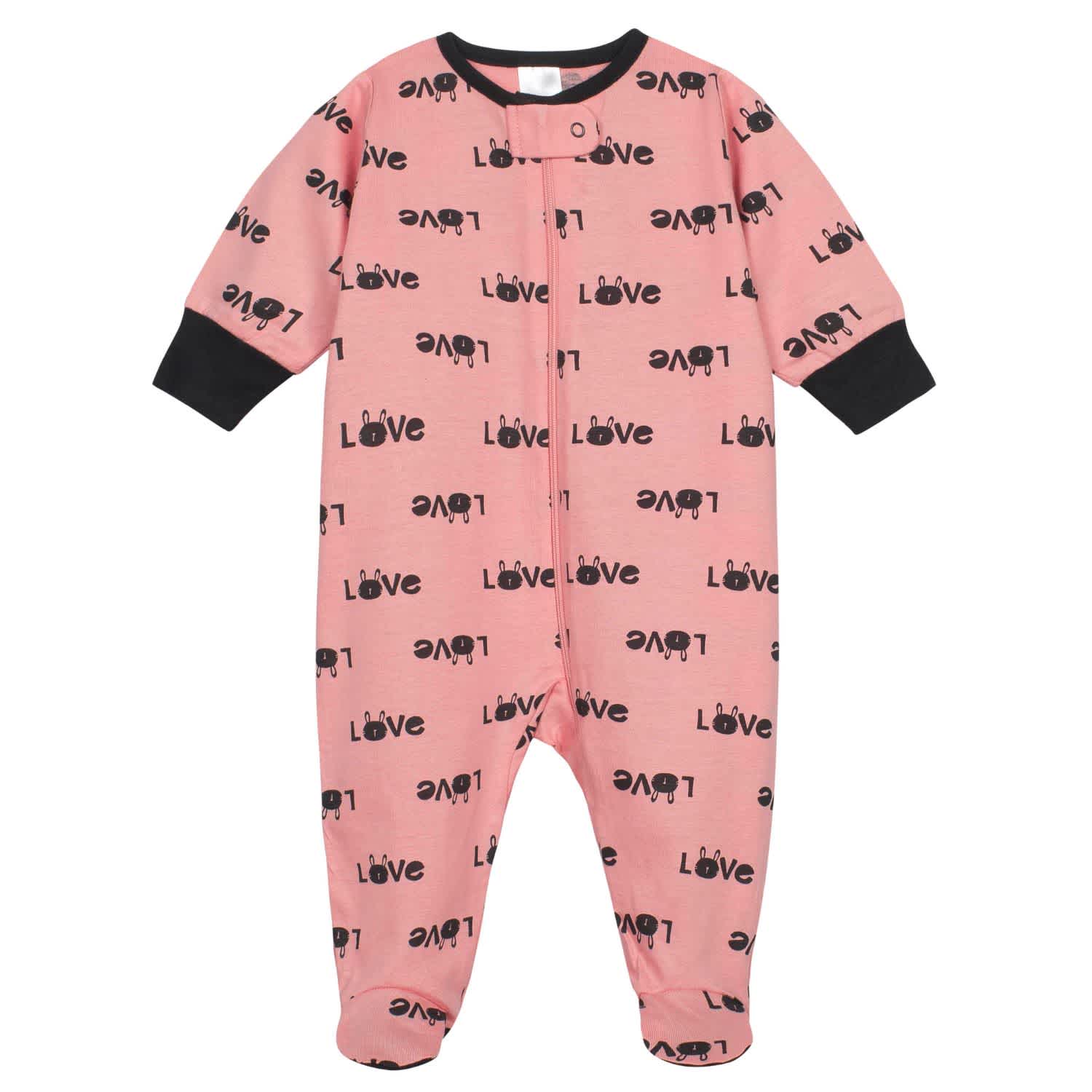 4-Pack Baby Girls Bunny Sleep N' Play