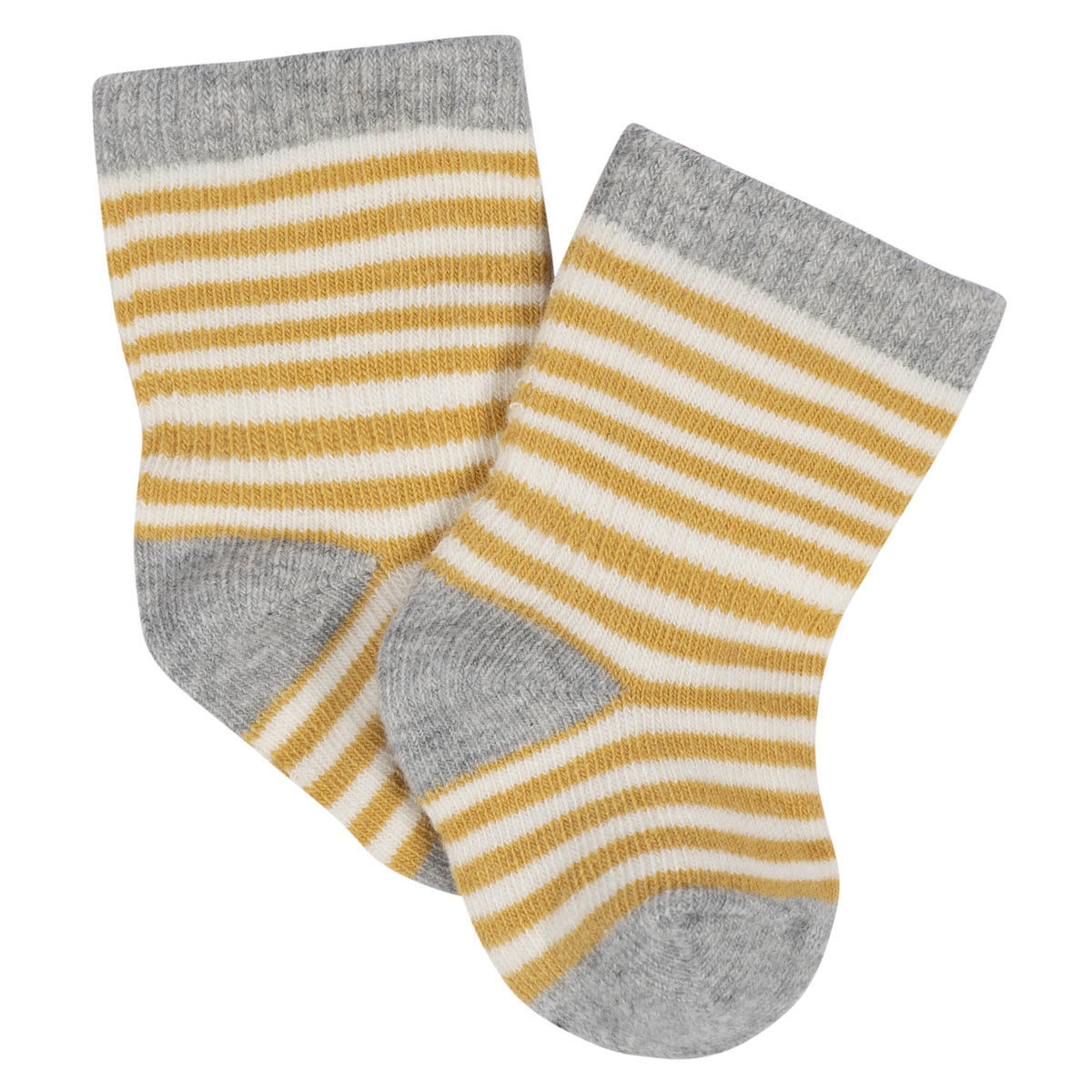 8-Pack Baby Neutral Southwest Jersey Wiggle Proof® Socks