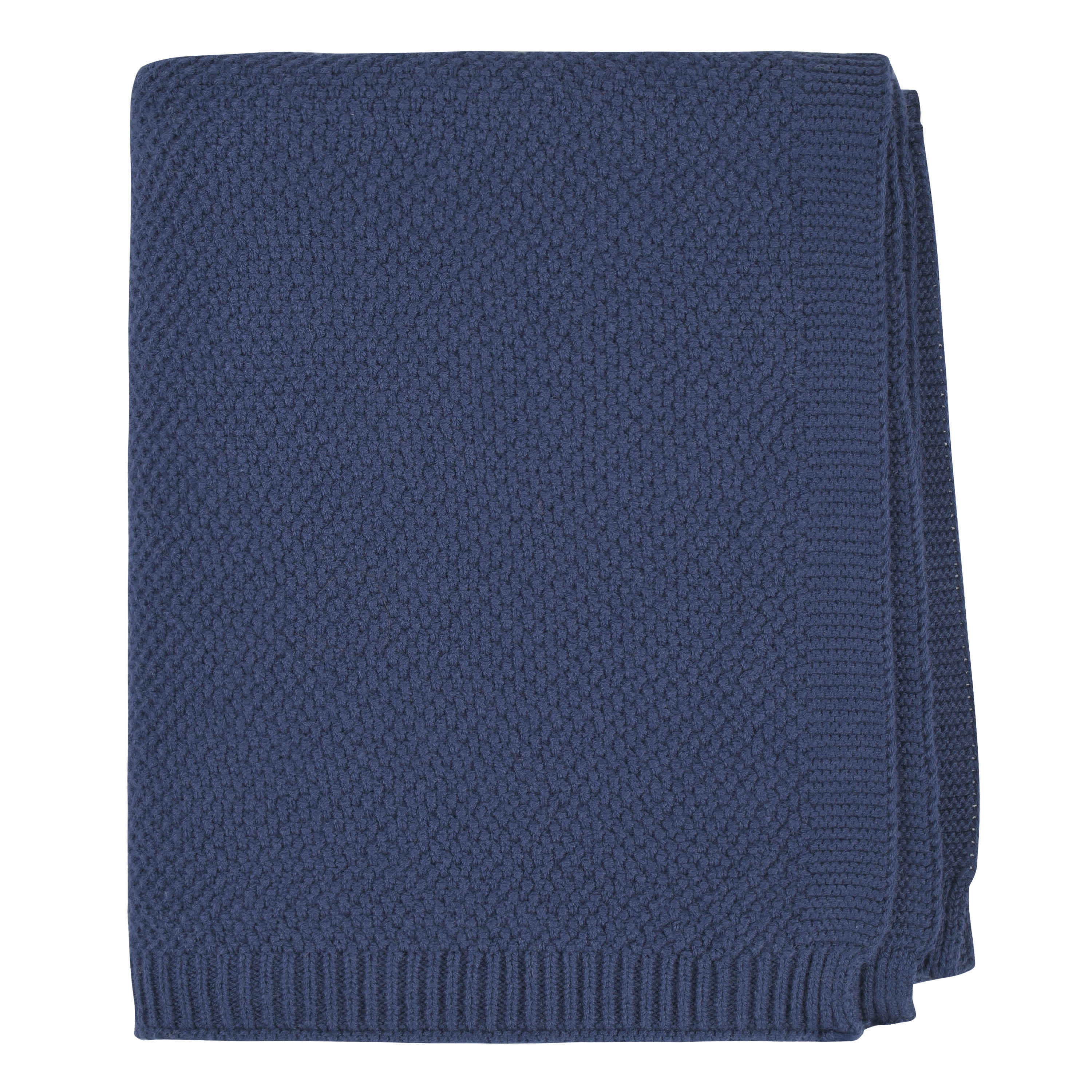 3-Piece Baby Boys Navy Knit Outfit & Blanket Set-Gerber Childrenswear