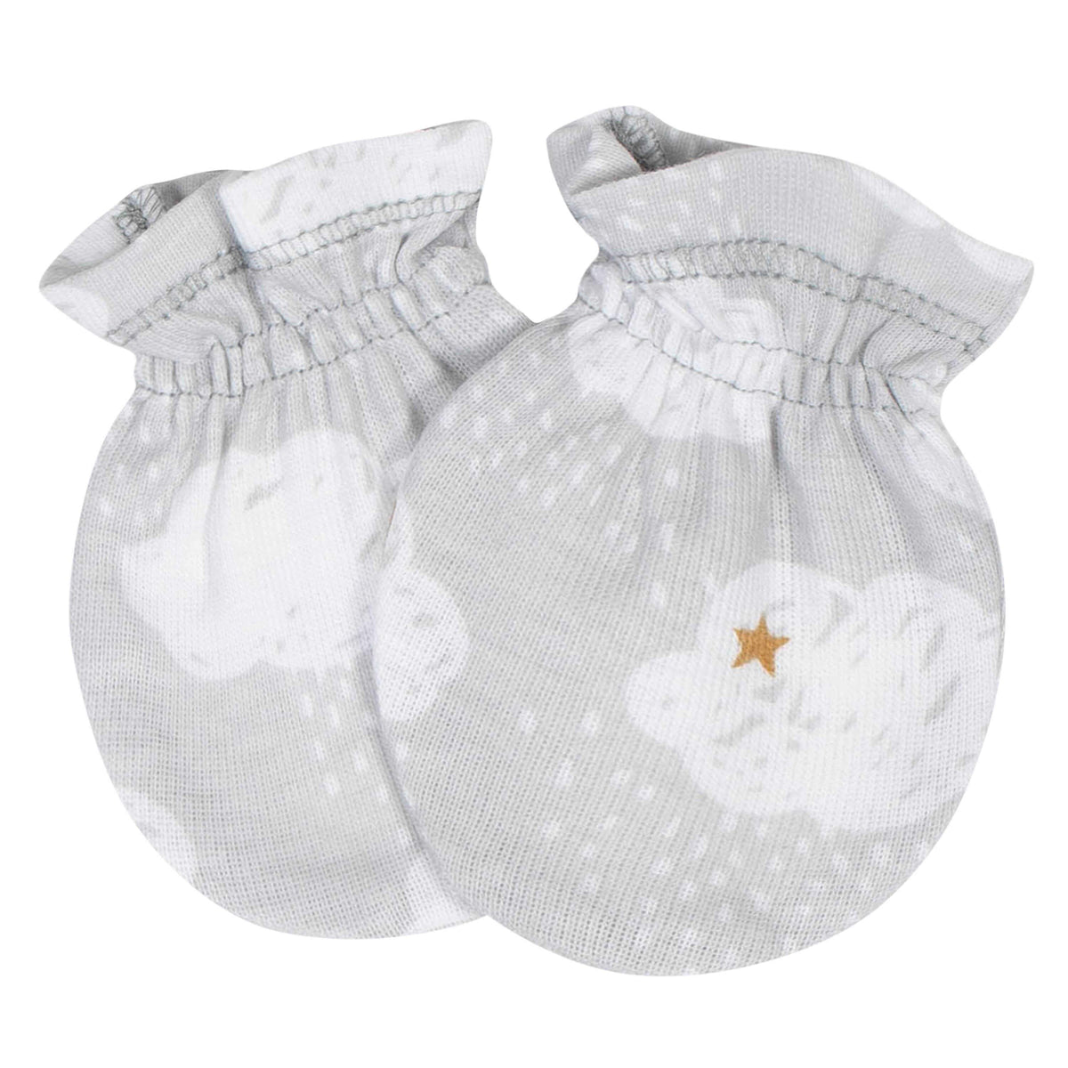 8-Piece Baby Neutral Sheep Caps & Mittens Set-Gerber Childrenswear