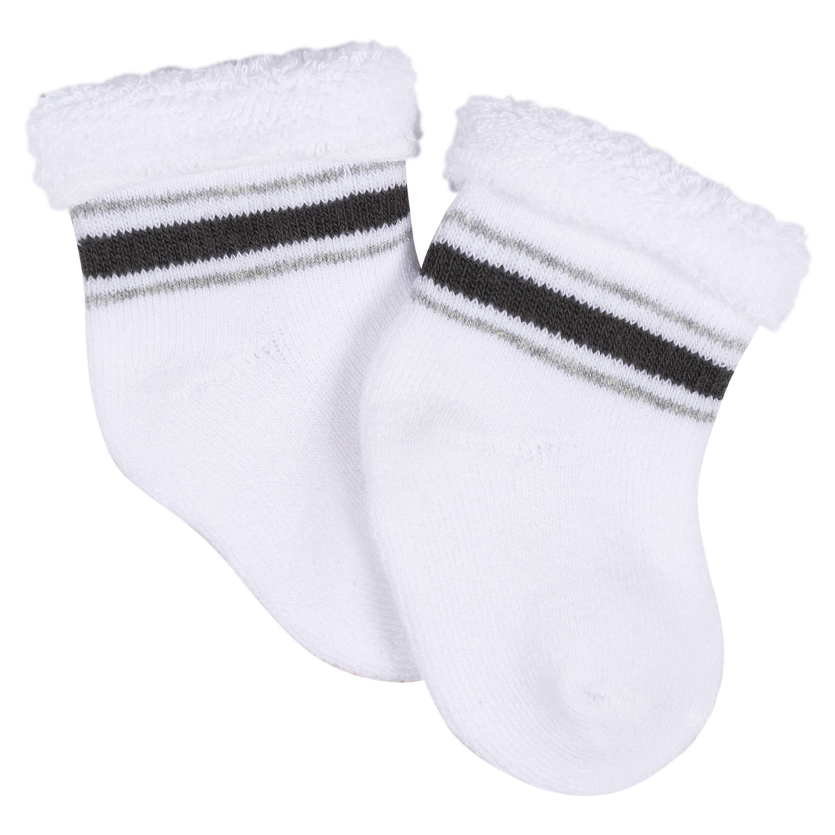 12-Pack Baby Boys Space Terry Wiggle Proof® Socks