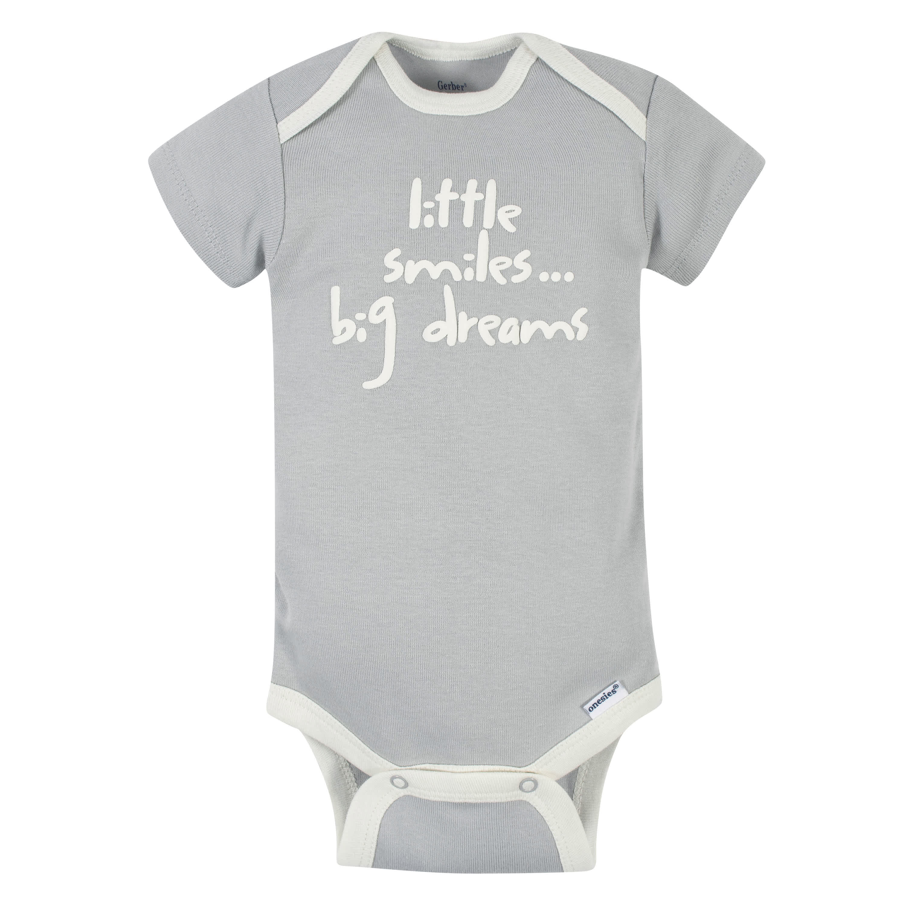 5-Pack Baby Neutral Safari Short Sleeve Onesies® Bodysuits-Gerber Childrenswear
