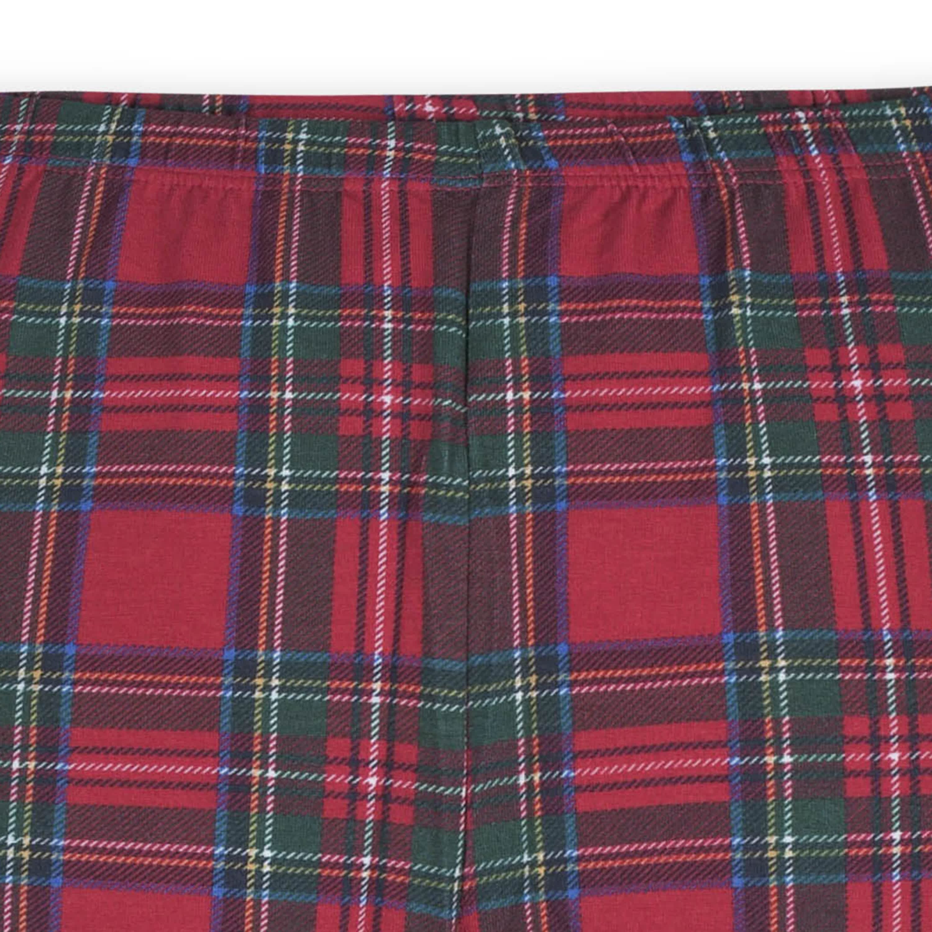 2-Piece Infant & Toddler Stewart Plaid Buttery-Soft Viscose Made from Eucalyptus Snug Fit Pajamas