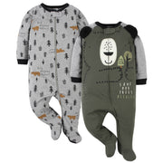 2-Pack Baby Boys Bear Sleep 'n Plays-Gerber Childrenswear
