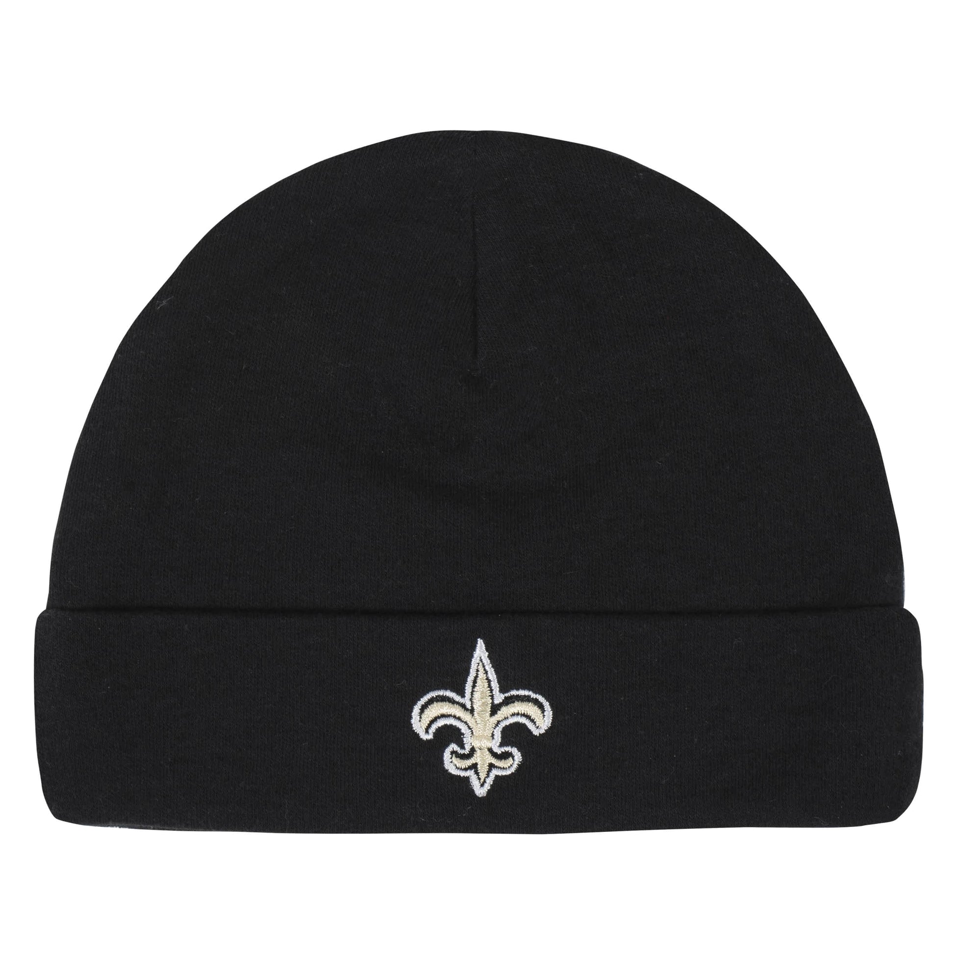 New Orleans Saints 3-Piece Baby Boys Bodysuit, Pant, and Cap Set-Gerber Childrenswear