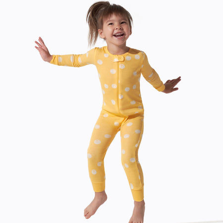 Baby & Toddler Girls 3-Pack Floral Fox Snug Fit Footless Pajamas