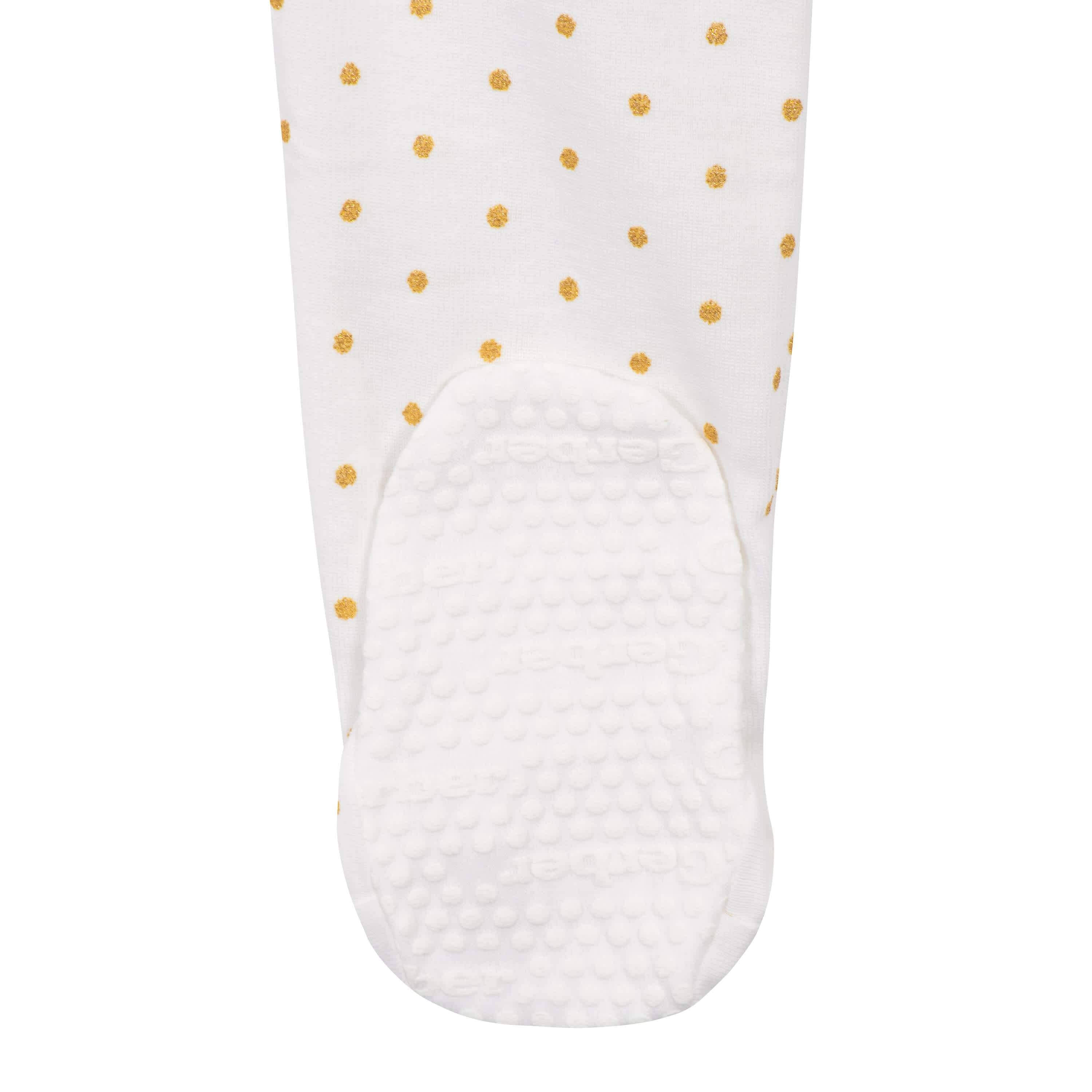 2-Pack Baby & Toddler Girls Dreams Snug Fit Footed Cotton Pajamas-Gerber Childrenswear