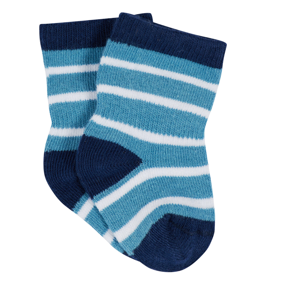 12-Pack Baby & Toddler Boys Construction Zone Jersey Crew Wiggle Proof® Socks