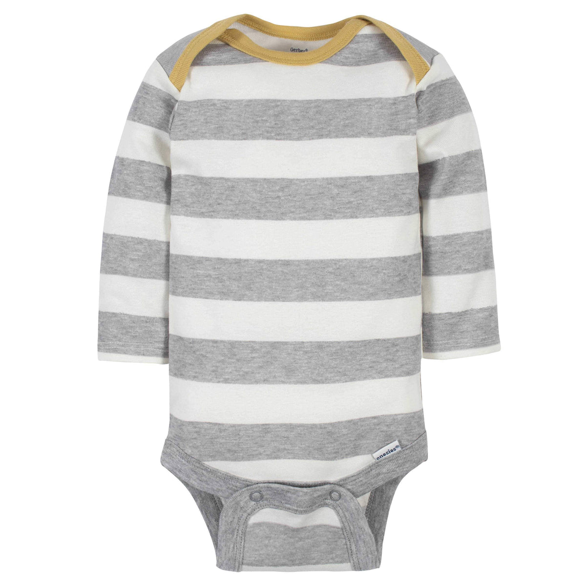 6-Pack Baby Boys Dinosaur Long Sleeve Onesies® Bodysuits-Gerber Childrenswear