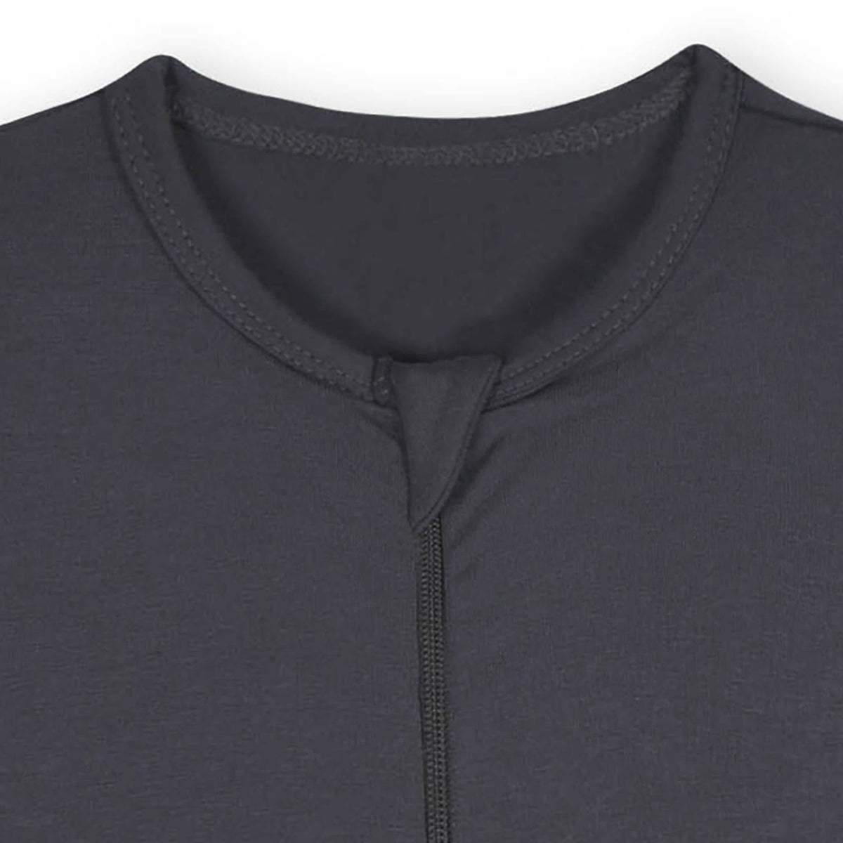 Baby & Toddler Charcoal Buttery-Soft Viscose Made from Eucalyptus Snug Fit Footed Pajamas