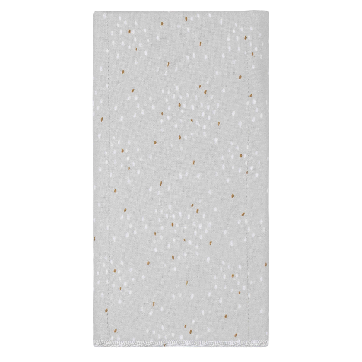 4-Pack Baby Neutral Sheep Flannel Burp Cloths-Gerber Childrenswear