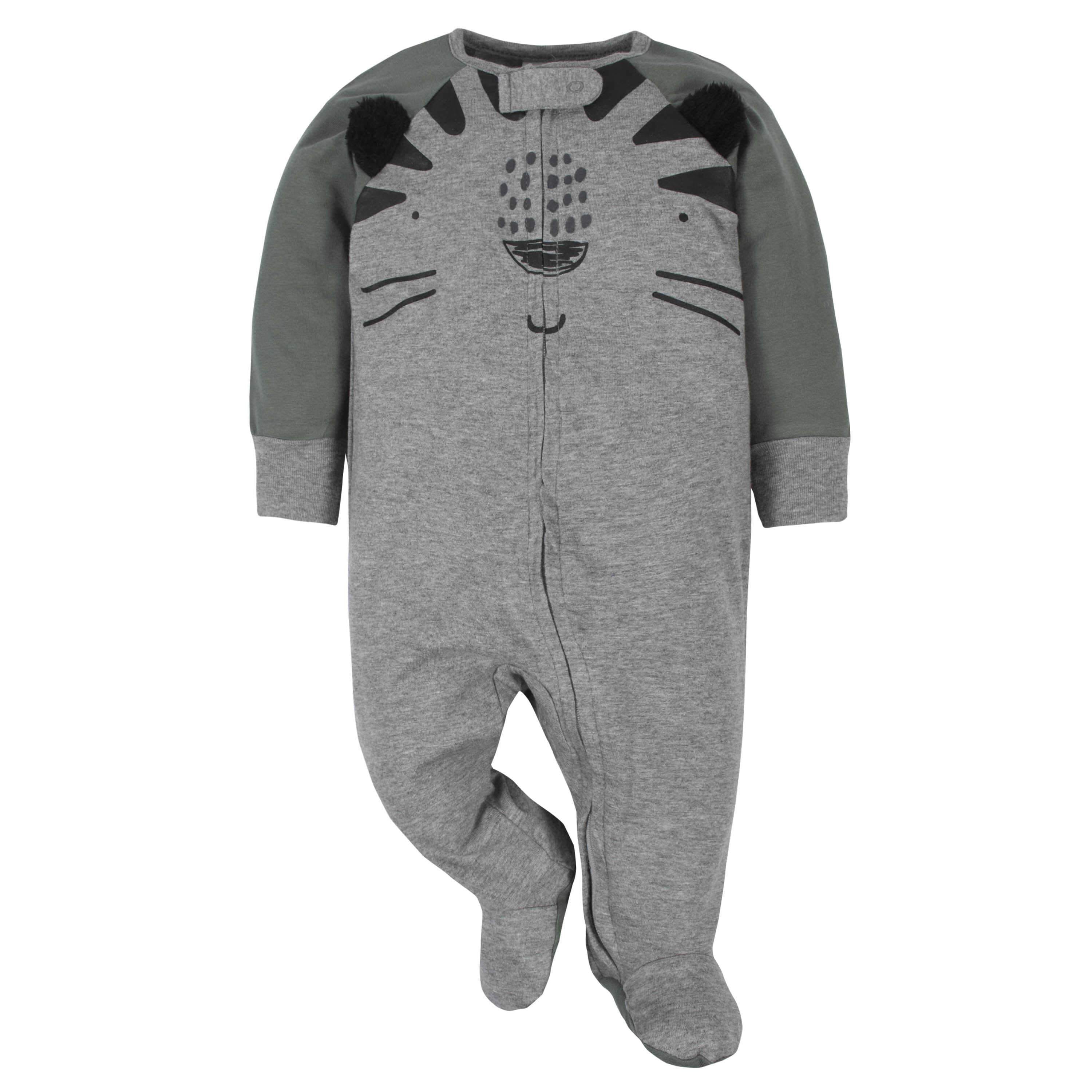Gerber® 4-Pack Baby Boys Tiger Sleep N' Plays-Gerber Childrenswear