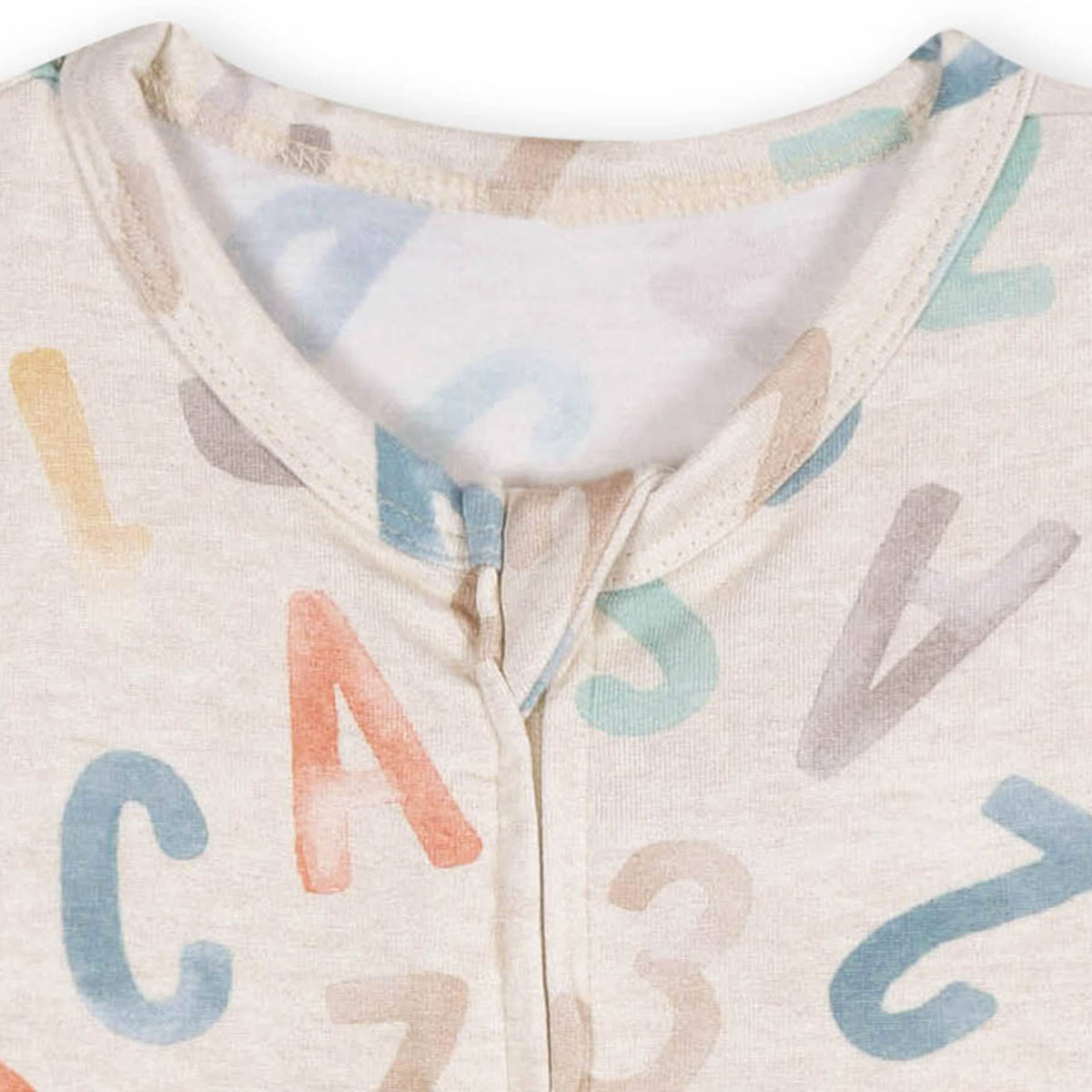 Baby ABC Buttery-Soft Viscose Made from Eucalyptus Snug Fit Romper