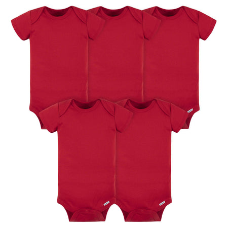 Onesies® Baby 5-Pack Red Bodysuits