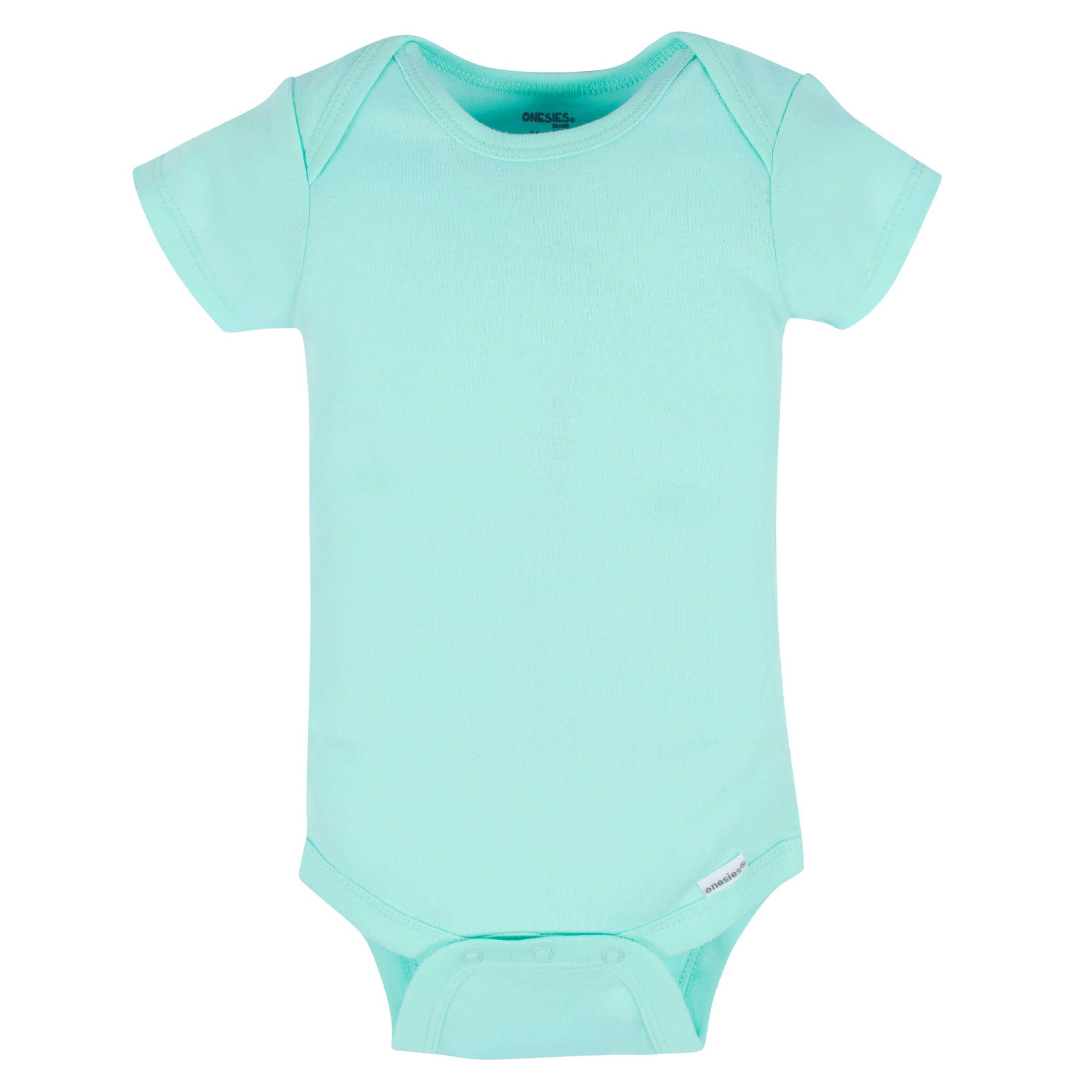 8-Pack Baby Neutral Pastel Rainbow Short Sleeve Onesies® Bodysuits