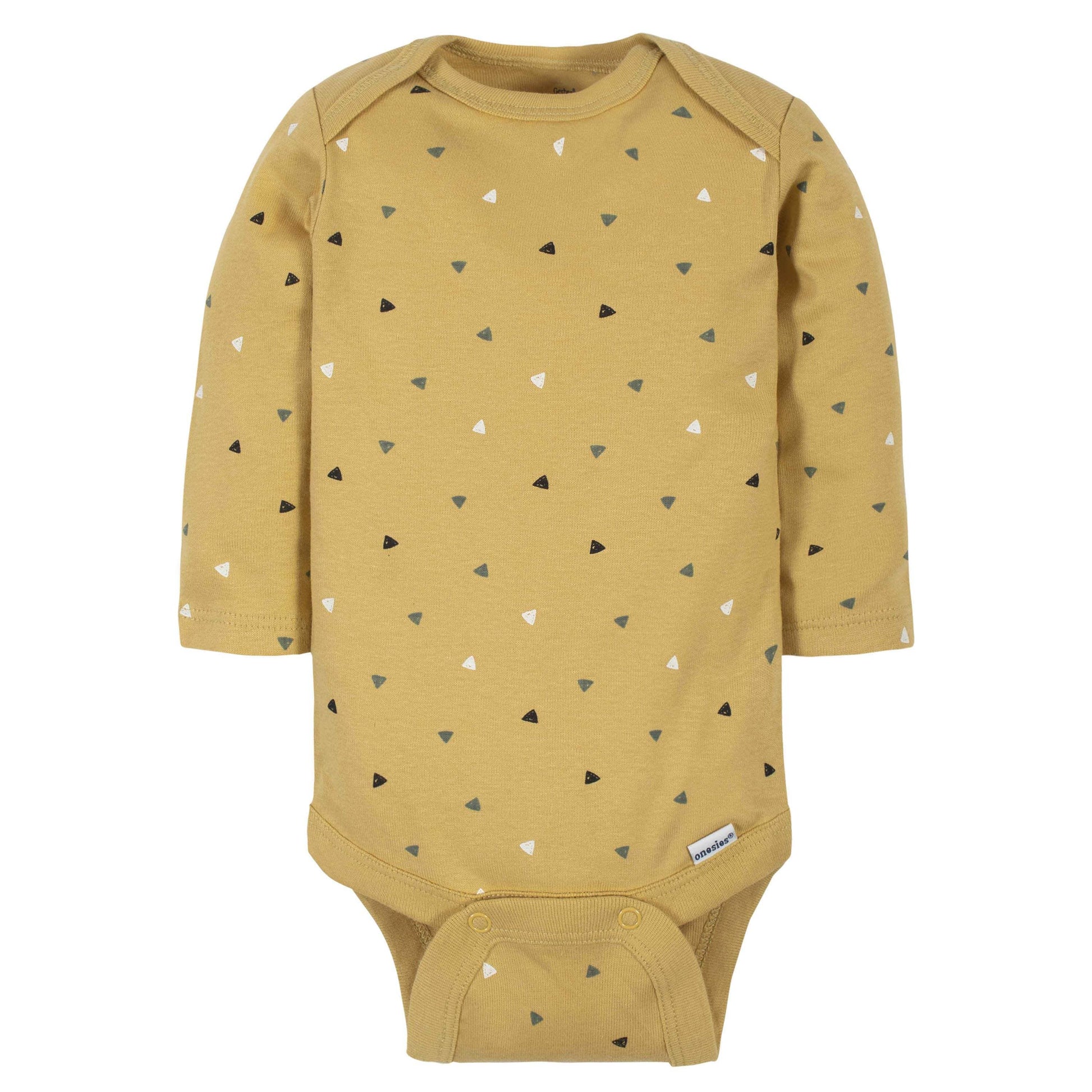 6-Pack Baby Boys Tiger Long Sleeve Onesies® Bodysuits-Gerber Childrenswear