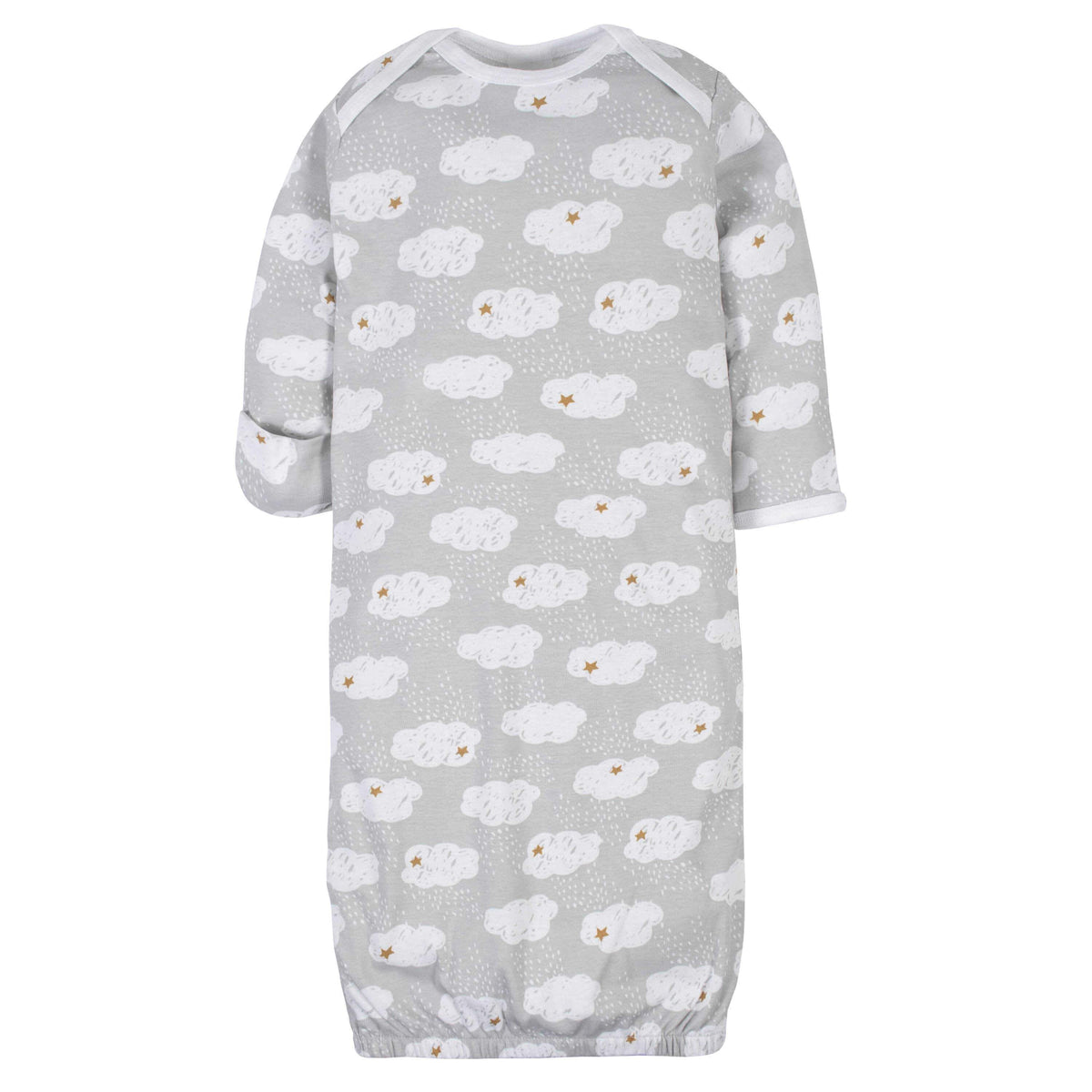 Gerber® 4-Pack Baby Neutral Sheep Gowns-Gerber Childrenswear