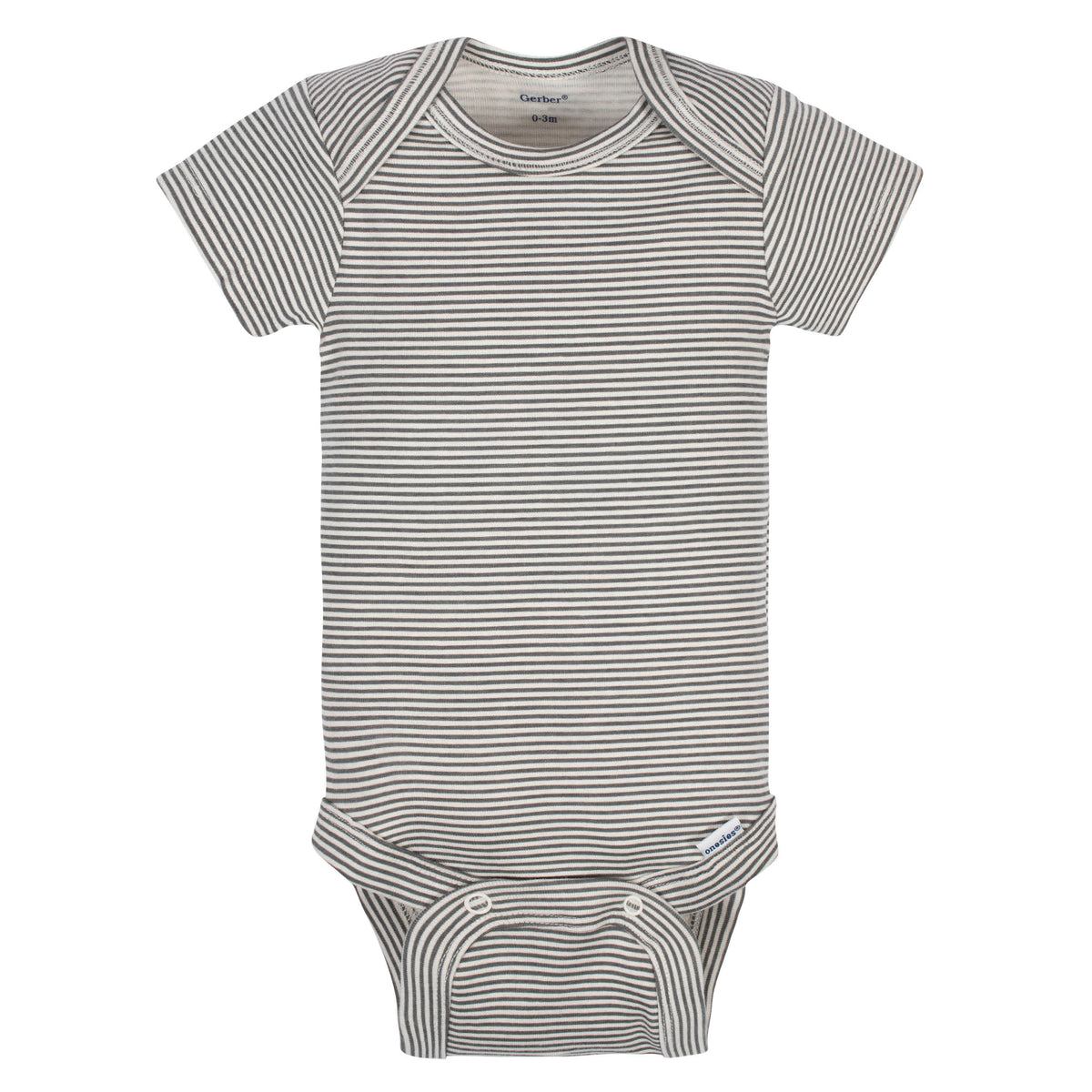 5-Pack Baby Boys Comfy Stretch Bicycle Short Sleeve Onesies® Bodysuits-Gerber Childrenswear