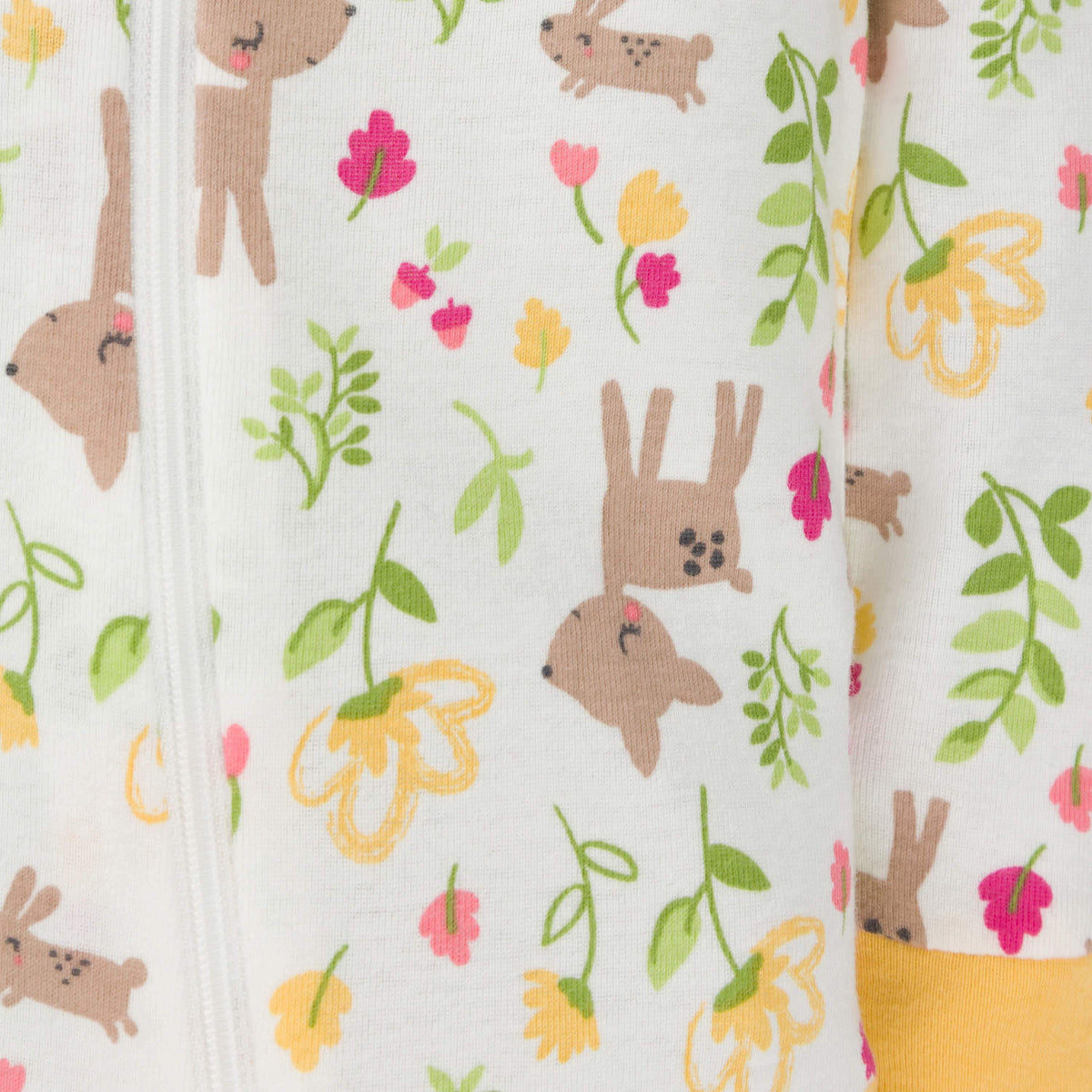2-Pack Baby & Toddler Girls Deer Snug Fit Footed Cotton Pajamas-Gerber Childrenswear