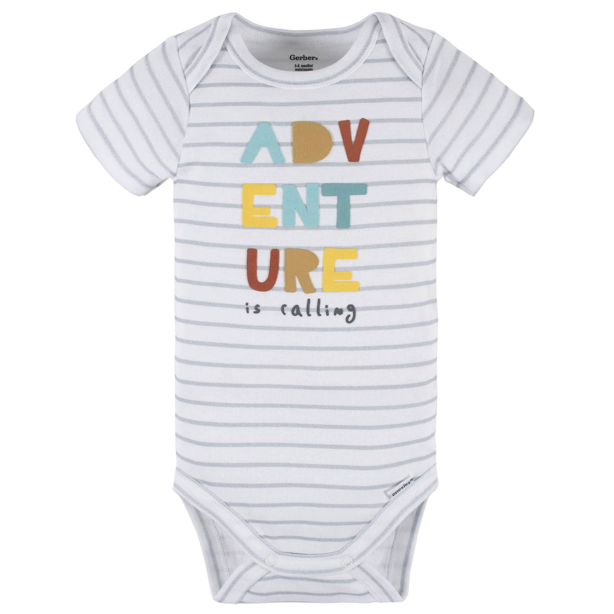 4-Piece Baby Boys Dino Blues Onesies® Bodysuit, Tee, Shorts & Pant Set-Gerber Childrenswear
