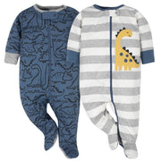 Gerber® 2-Pack Baby Boys Dinosaur Sleep N' Plays-Gerber Childrenswear