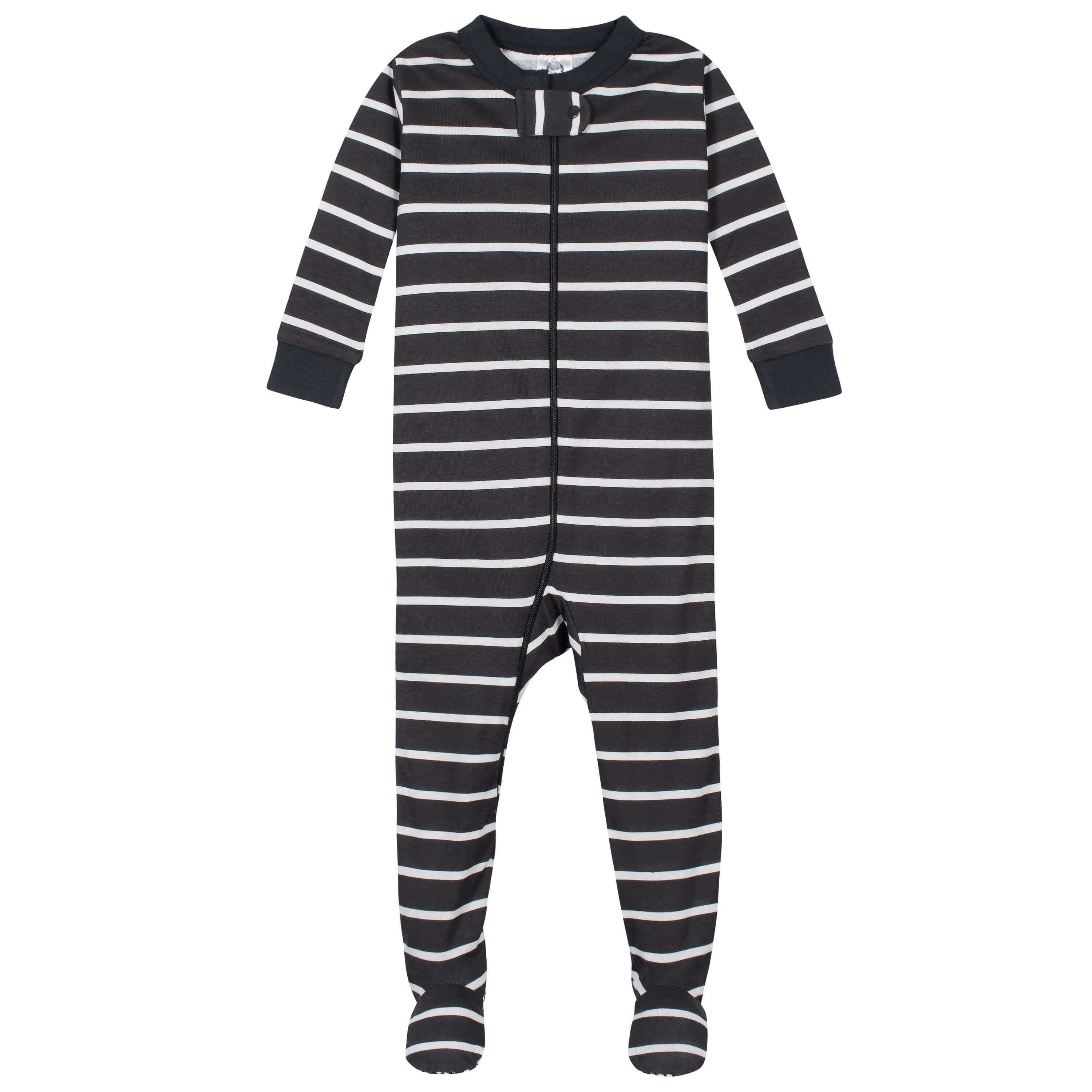 2-Pack Baby & Toddler Boys Dino Snug Fit Footed Cotton Pajamas-Gerber Childrenswear
