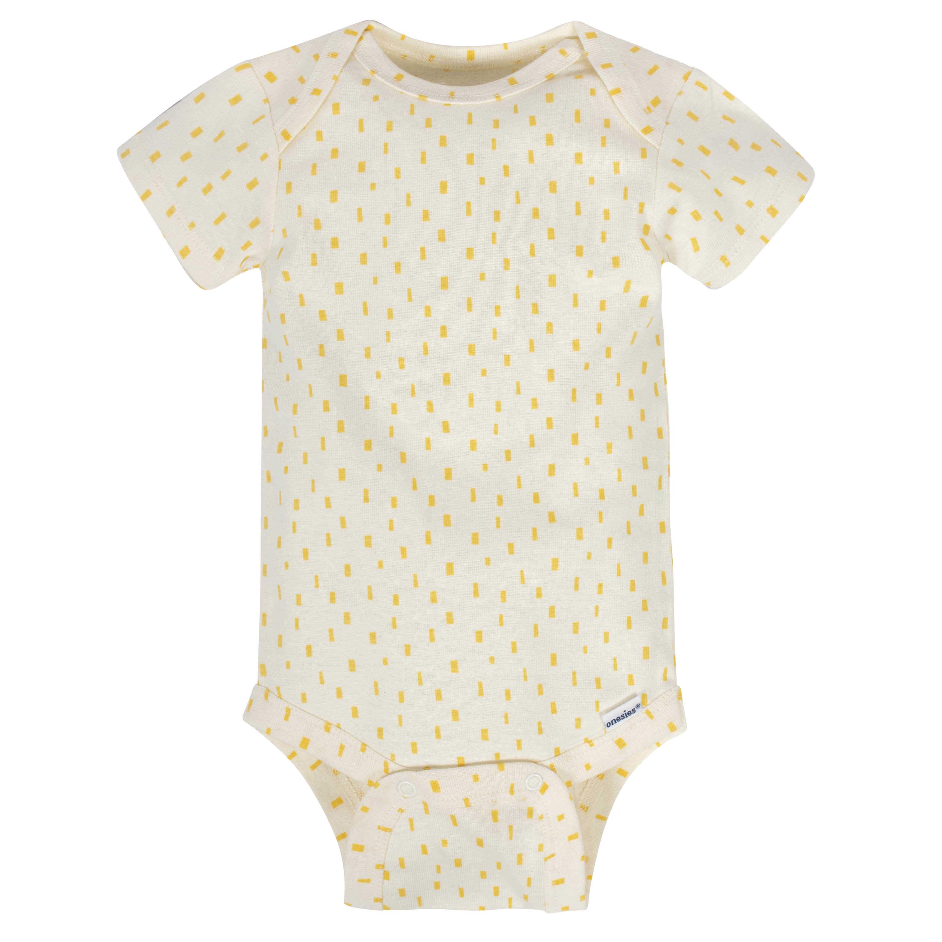 Gerber® 8-pack Baby Boys' Fox Short Sleeve Onesies® Bodysuits
