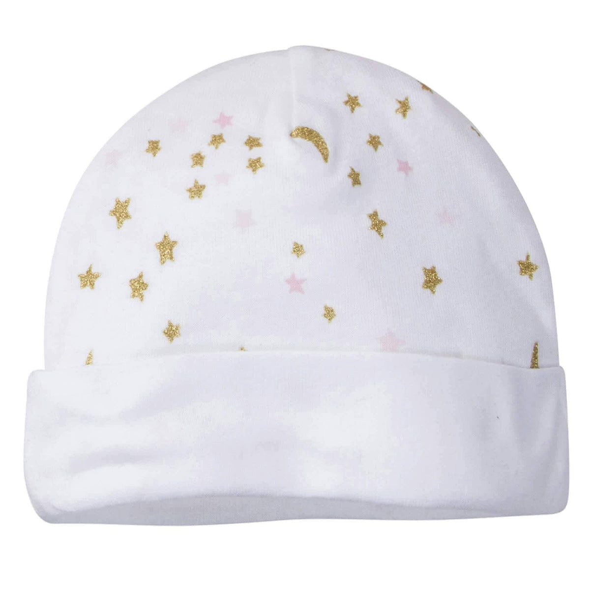 5-Pack Baby Girls Castle Caps-Gerber Childrenswear