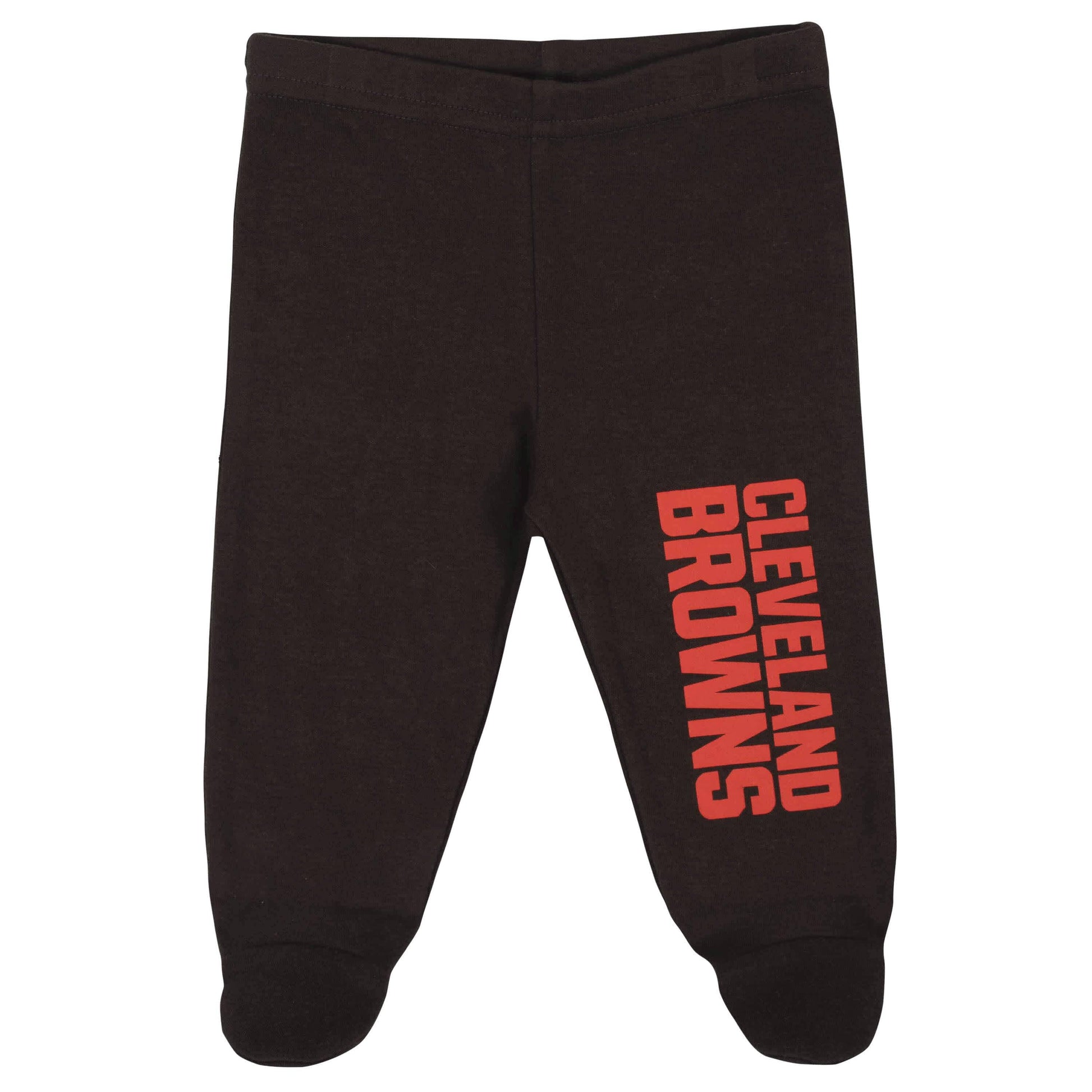Cleveland Browns 3-Piece Baby Boys Bodysuit, Pant, and Cap Set-Gerber Childrenswear