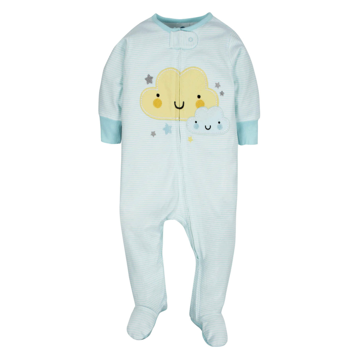 4-Pack Clouds & Elephant Baby Neutral Sleep 'n Plays-Gerber Childrenswear