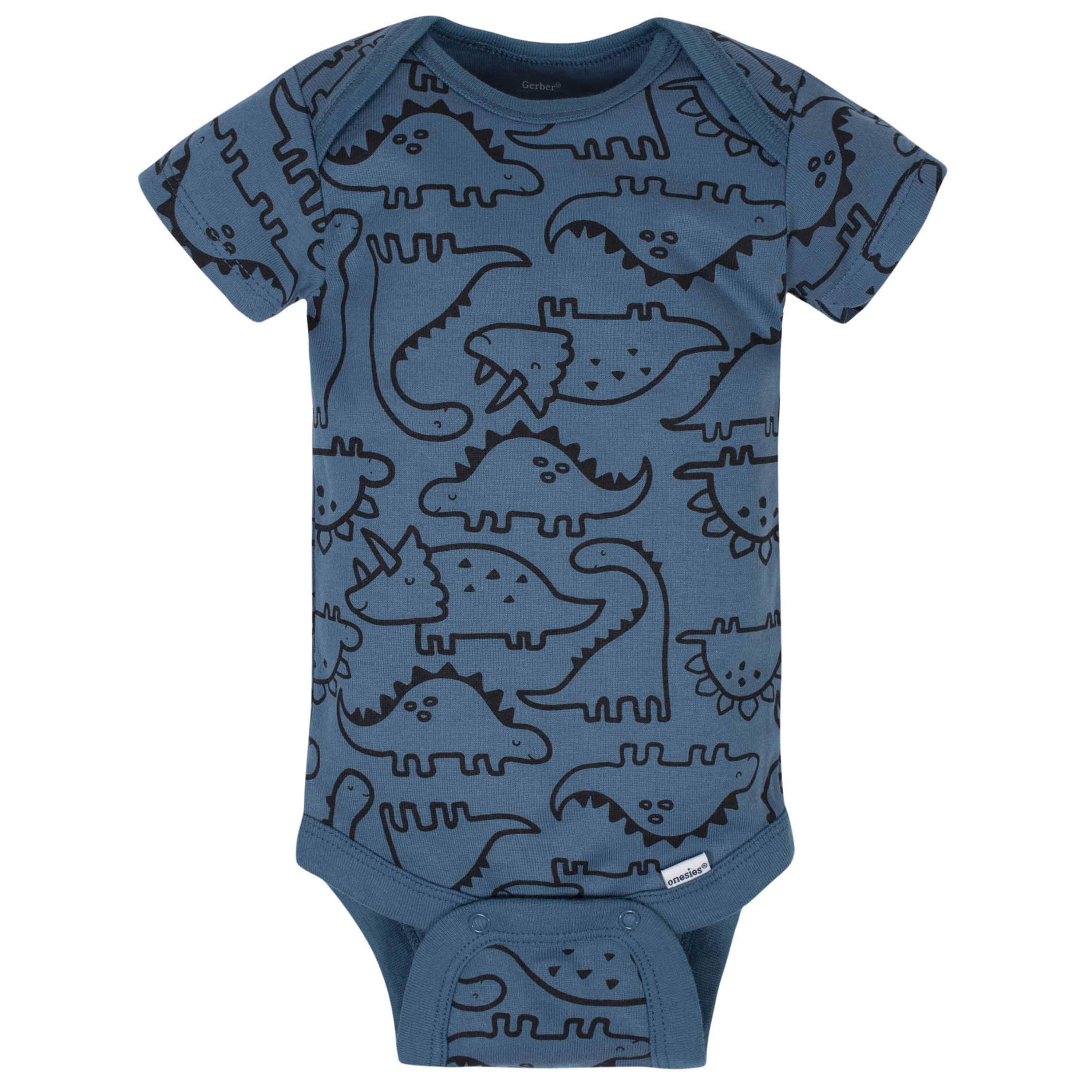 17-Piece Baby Boys Dino Apparel & Blankets Set-Gerber Childrenswear