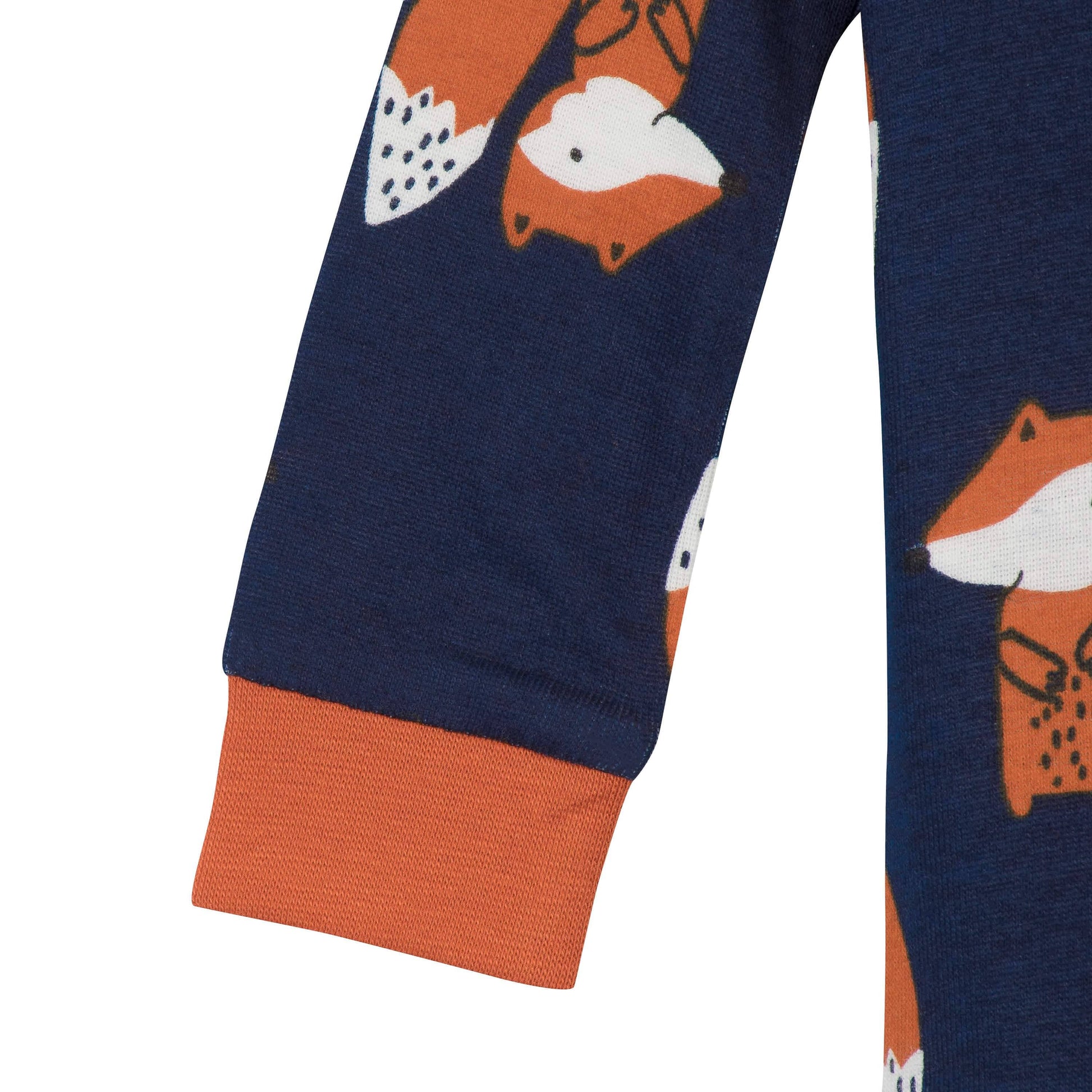 2-Pack Baby & Toddler Boys Fox Snug Fit Footed Cotton Pajamas-Gerber Childrenswear