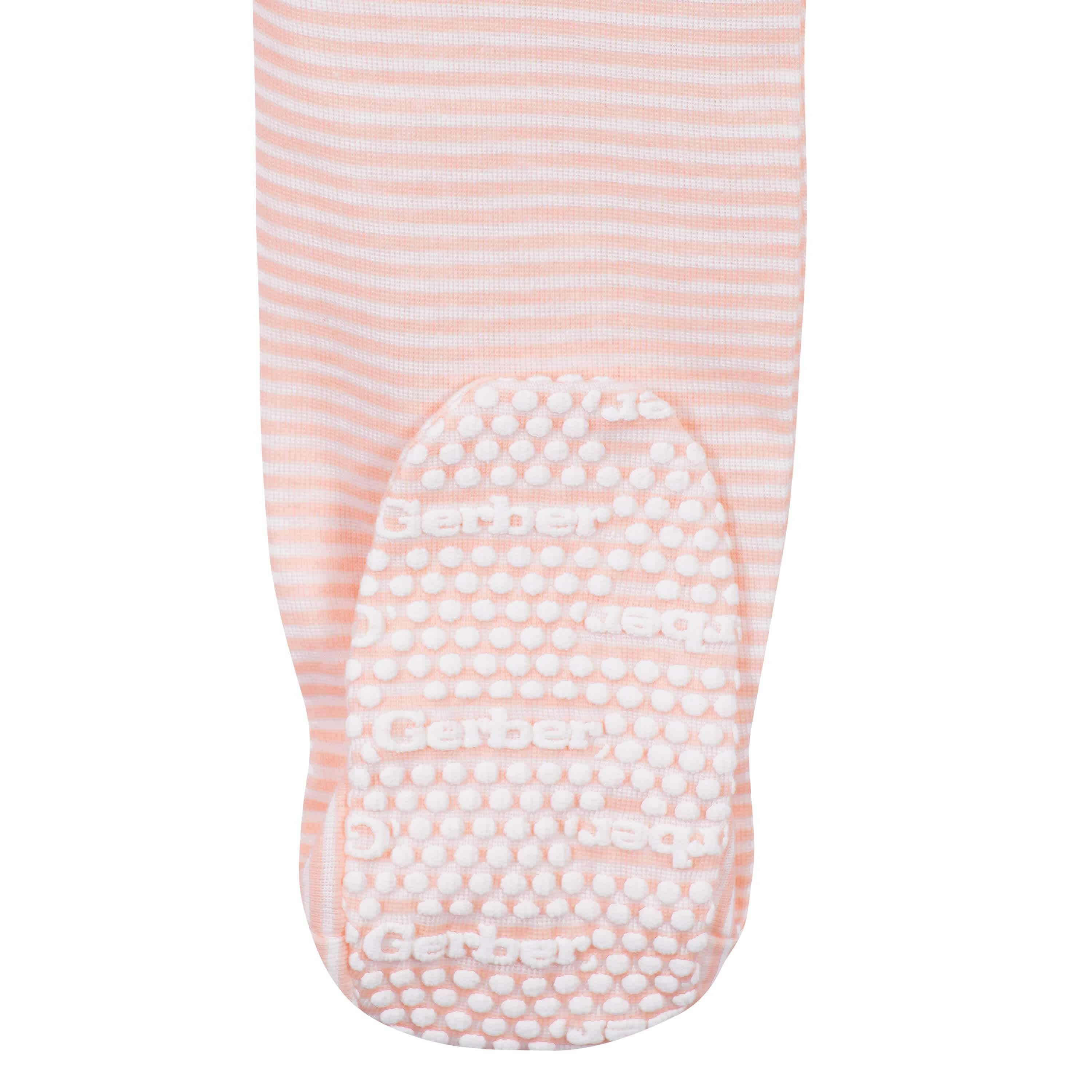 2-Pack Baby & Toddler Girls Love Snug Fit Footed Cotton Pajamas-Gerber Childrenswear
