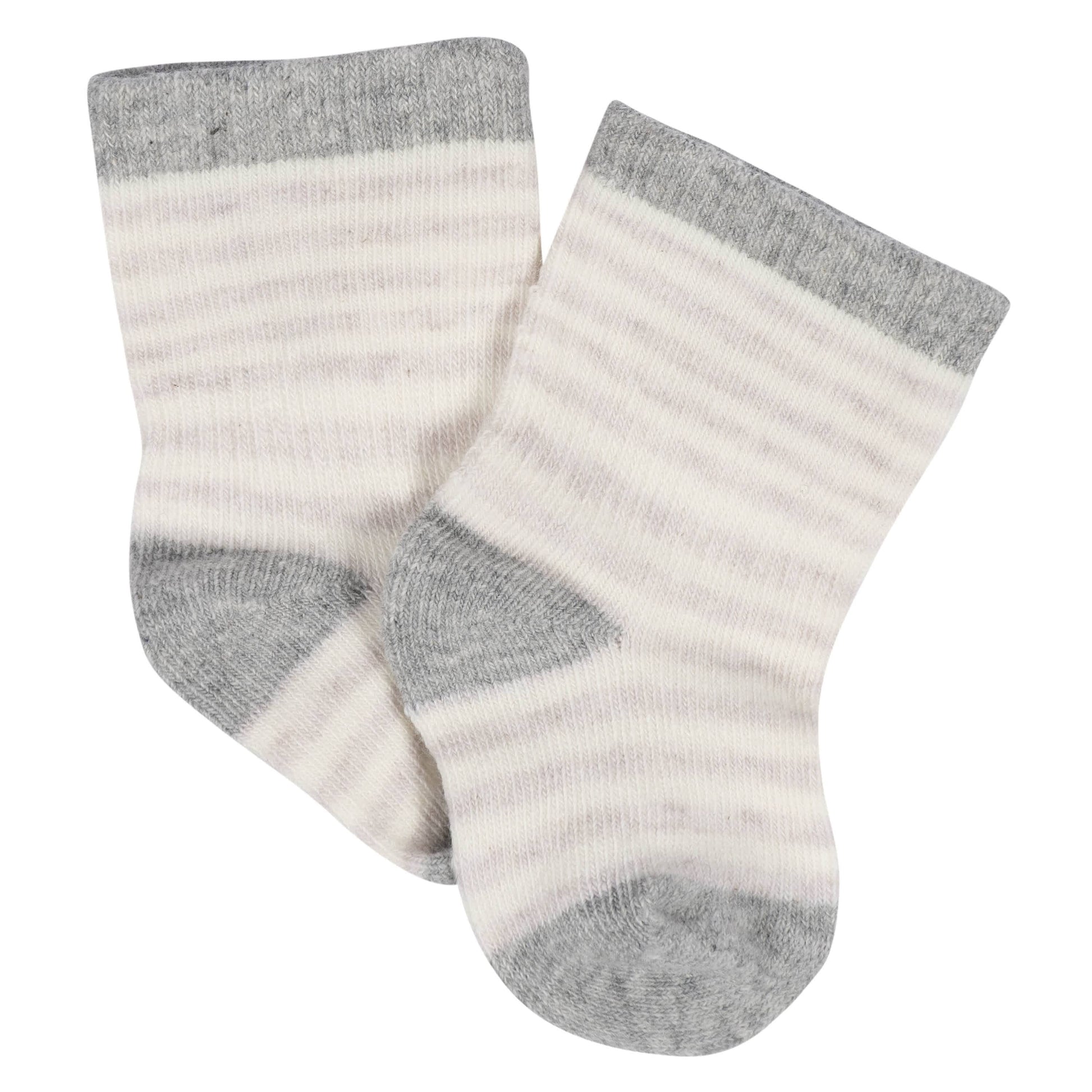 8-Pack Baby Neutral Southwest Jersey Wiggle Proof® Socks
