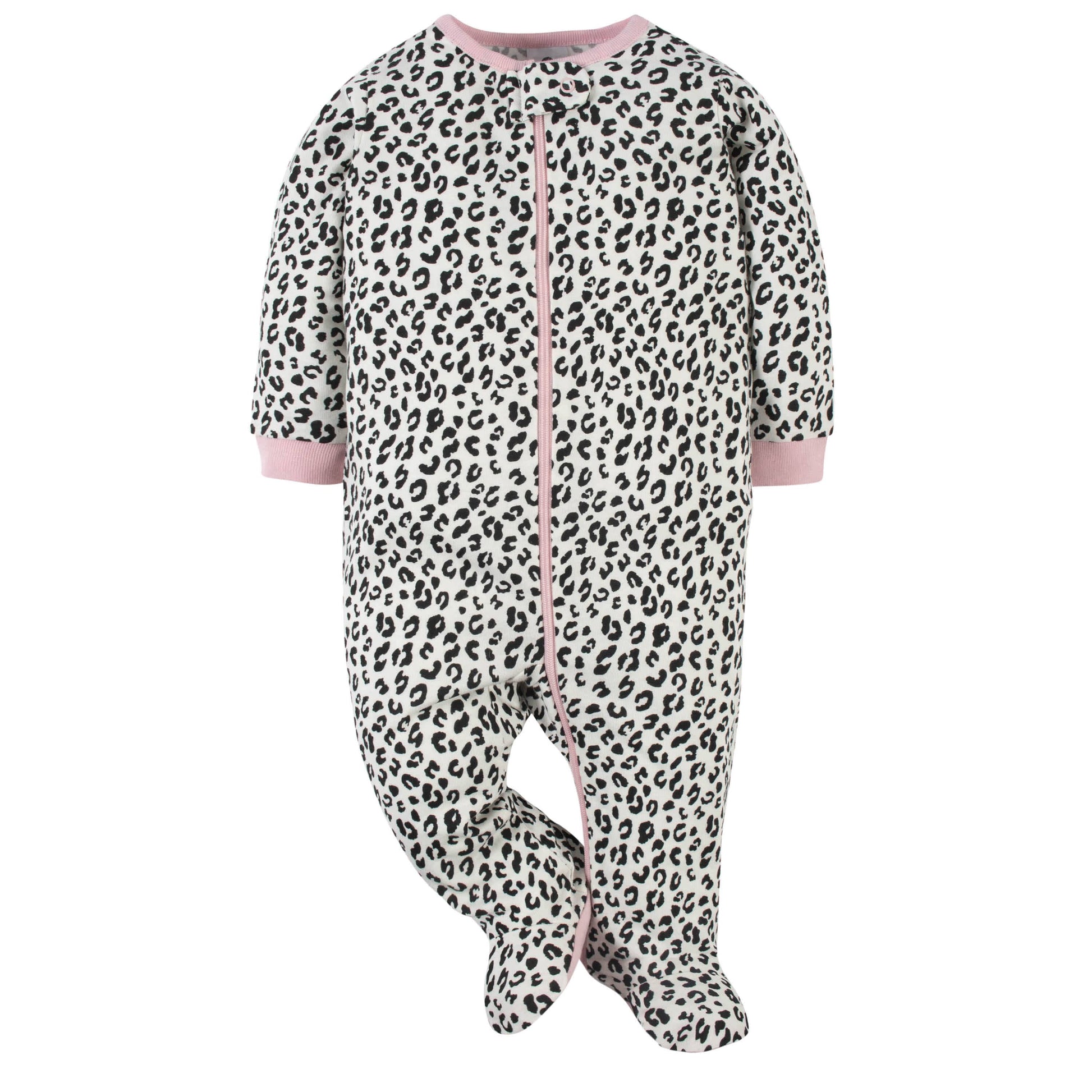 2-Pack Baby Girls Leopard Sleep 'n Plays-Gerber Childrenswear