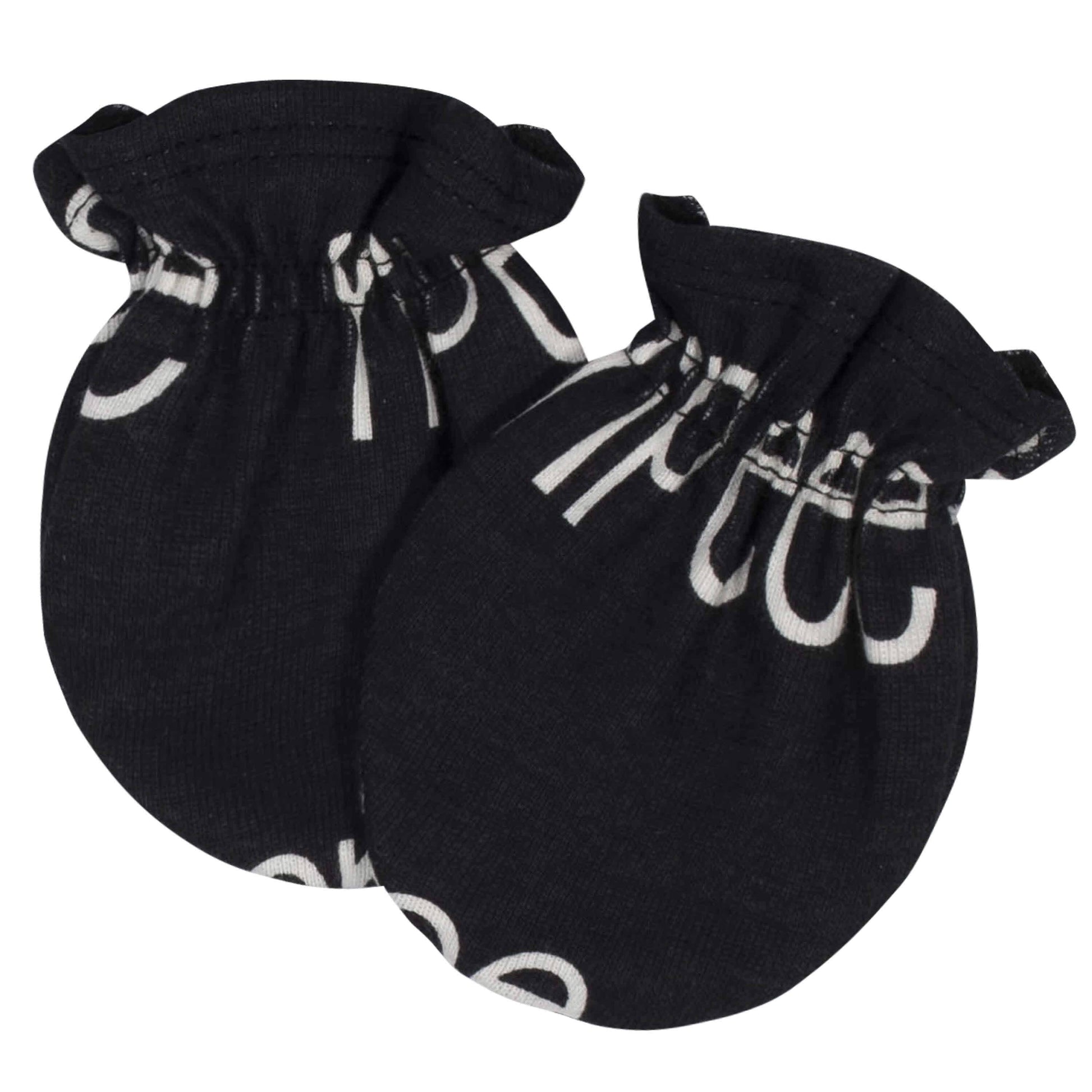4-Pack Baby Boys Badger Organic Mittens-Gerber Childrenswear