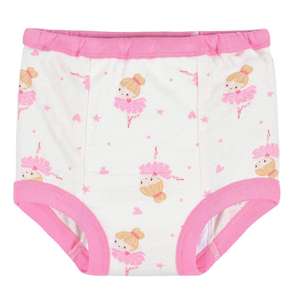 4-Pack Toddler Girls Ballerina Training Pants