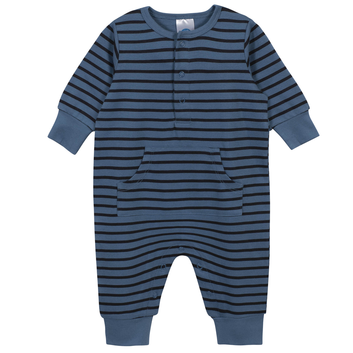 3-Piece Baby Boys Comfy Stretch Badger Coverall Set-Gerber Childrenswear
