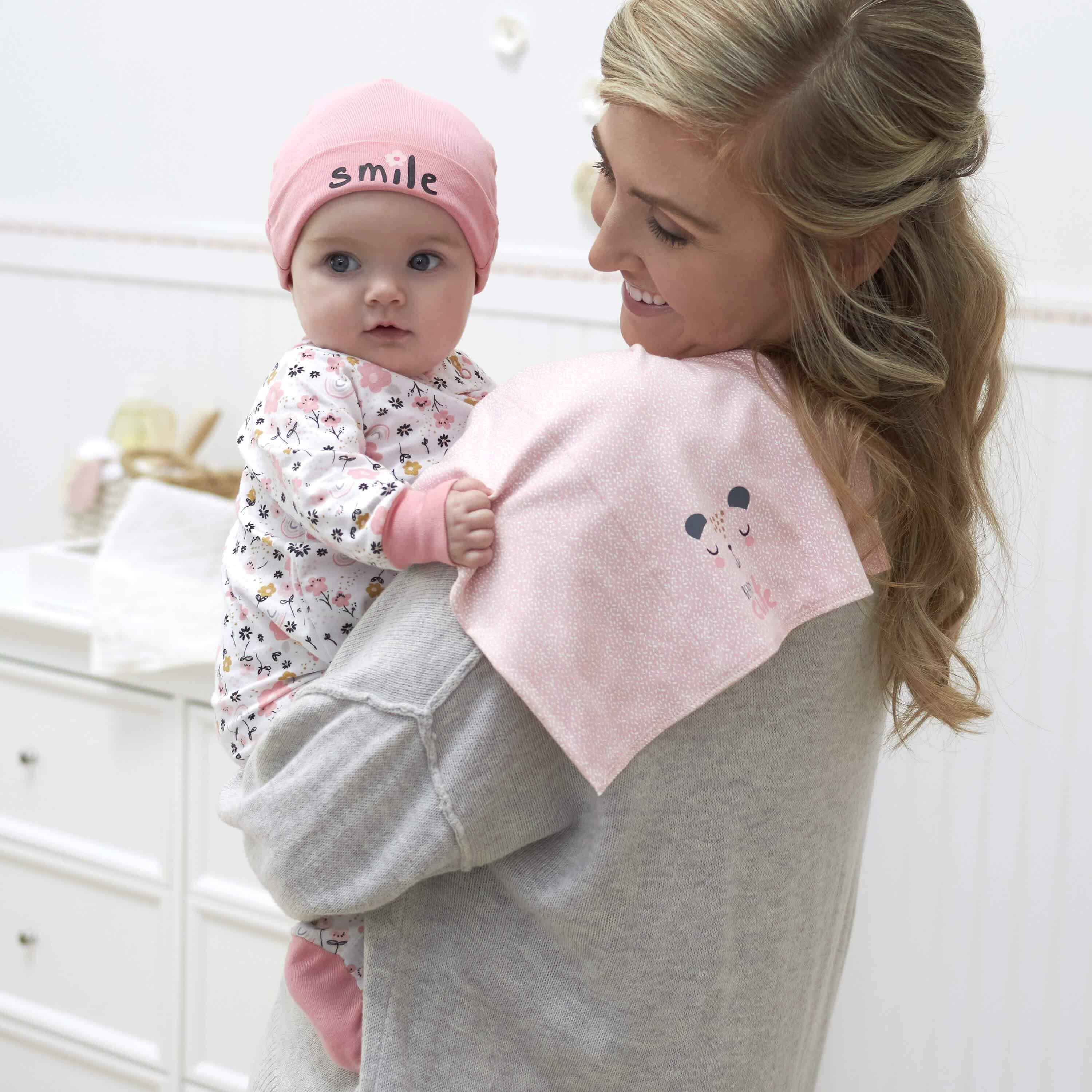 17-Piece Baby Girls Bear Apparel & Blankets Bundle-Gerber Childrenswear