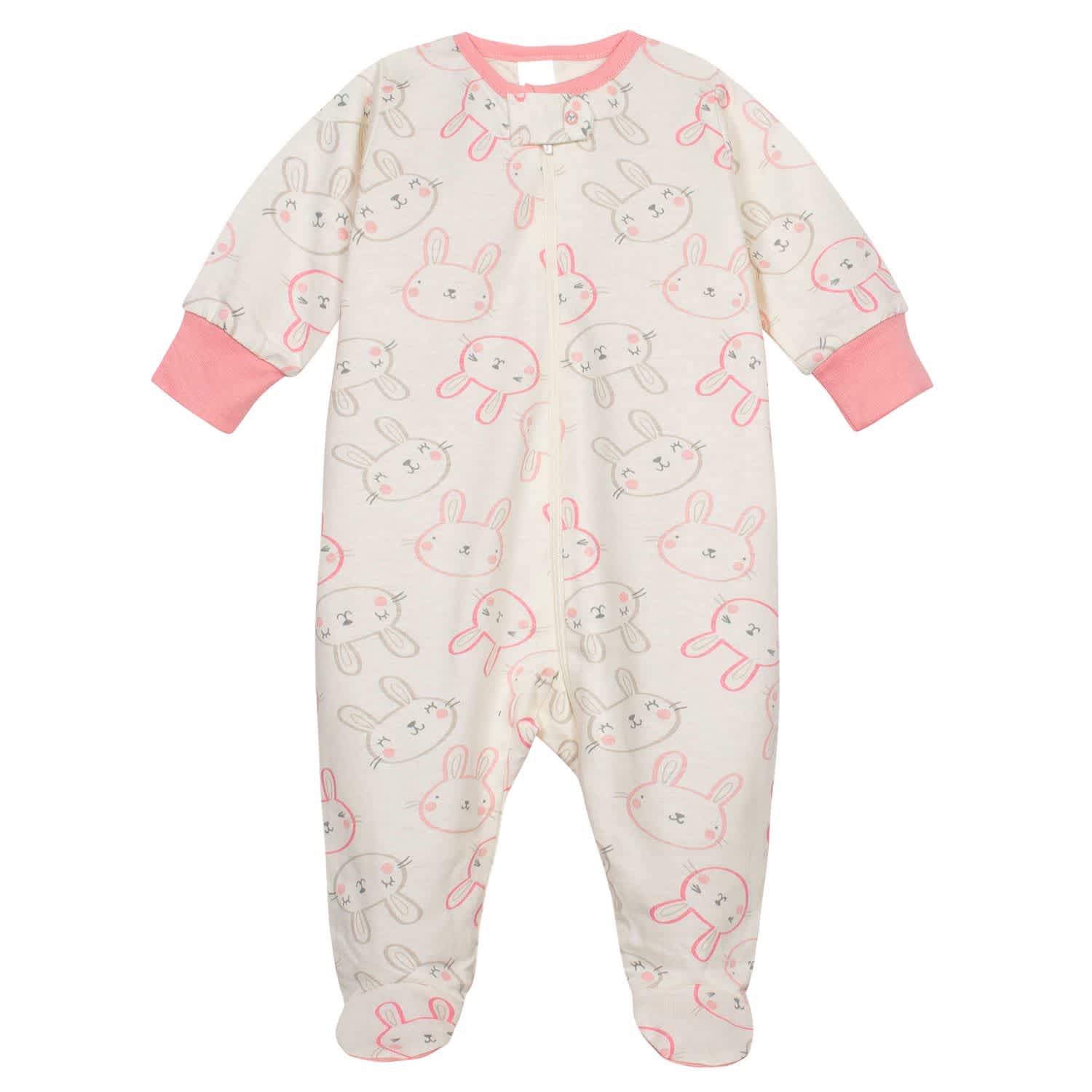 4-Pack Baby Girls Bunny Sleep N' Play