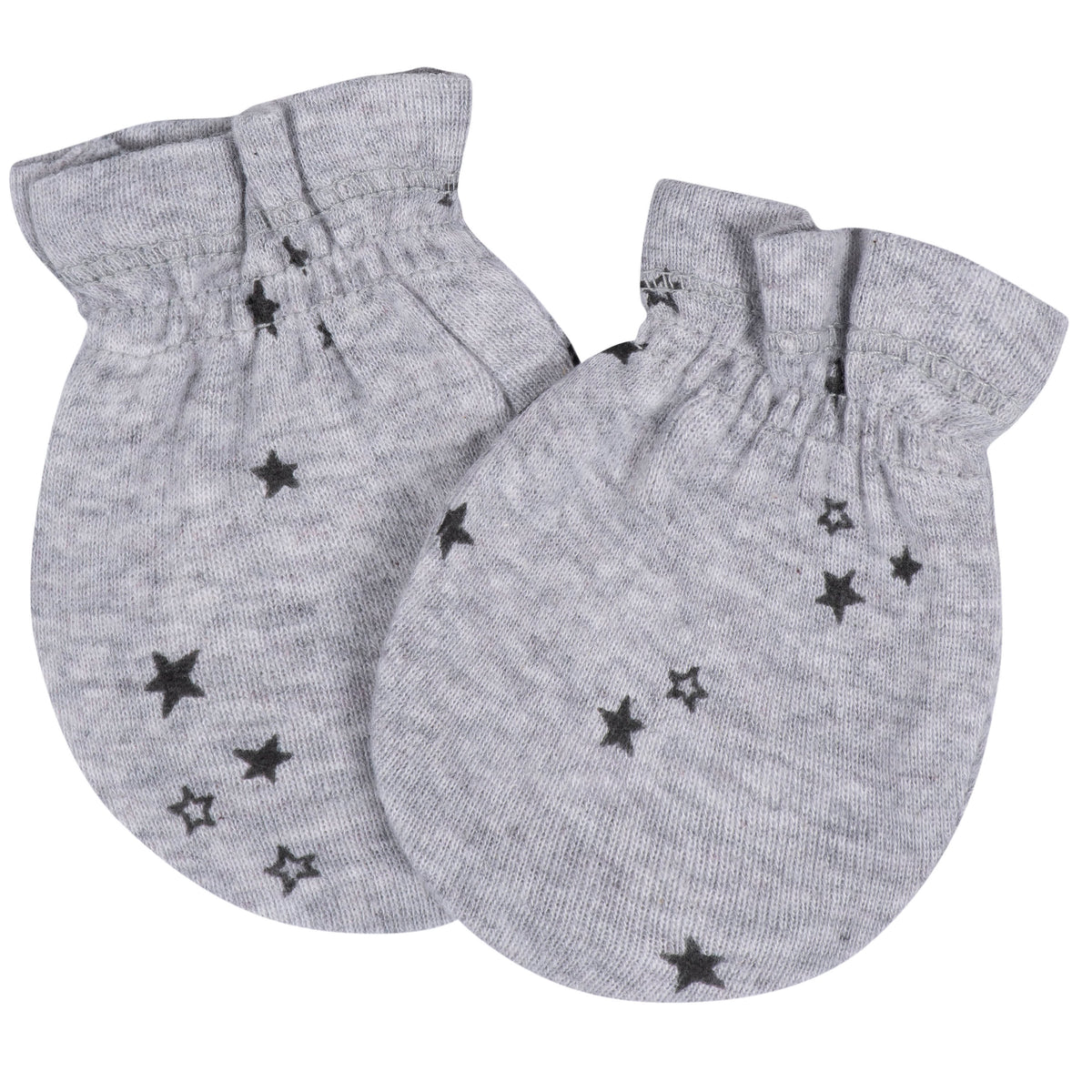 8-Piece Baby Boys Space No Scratch Mittens & Caps Set