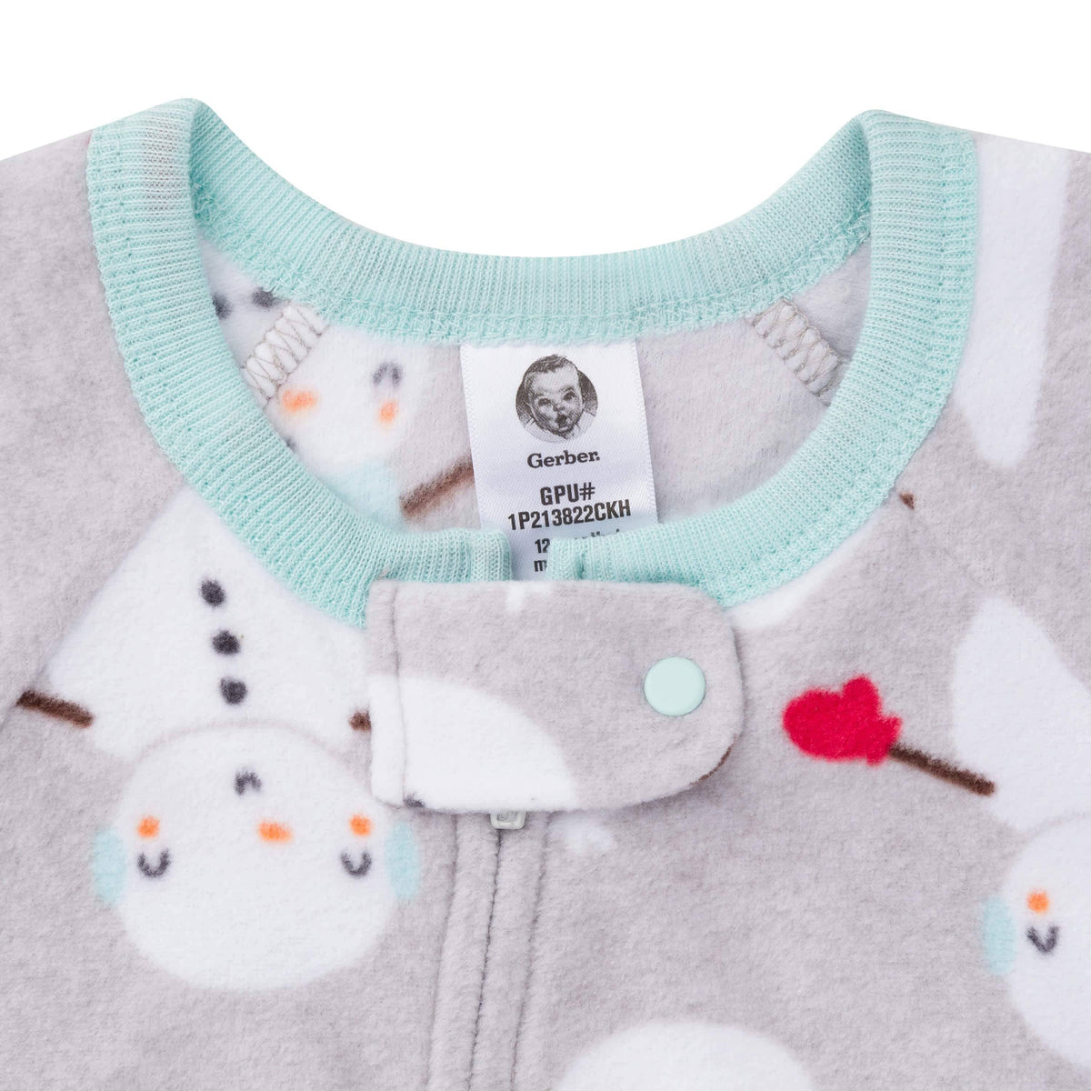 2-Pack Baby & Toddler Neutral Frosty Fleece Pajamas-Gerber Childrenswear